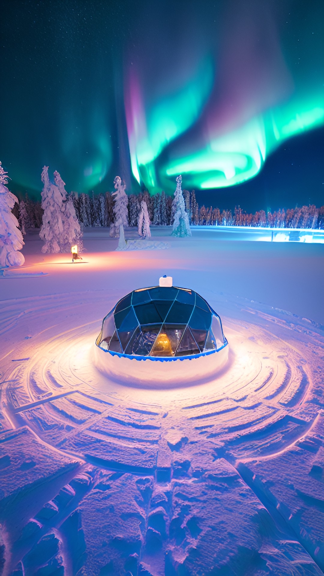 the Northern Lights Finland