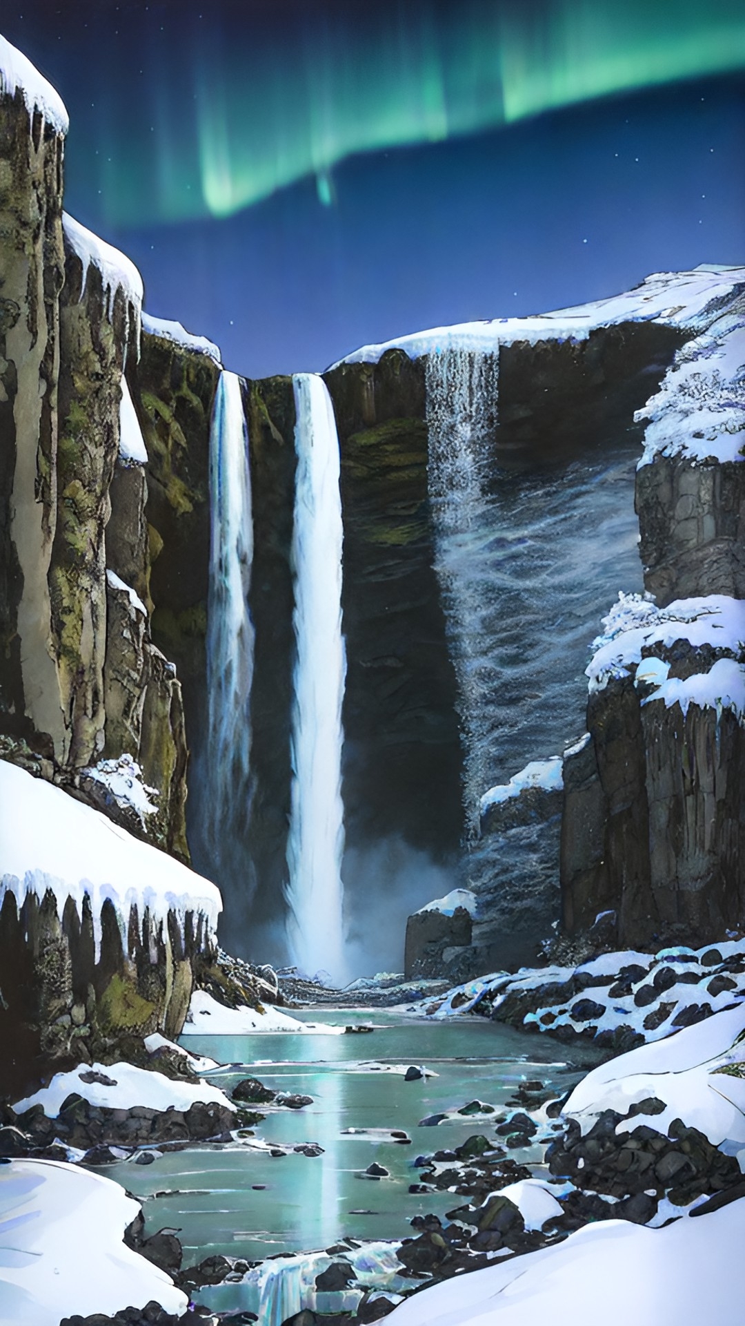 skogafoss waterfalls