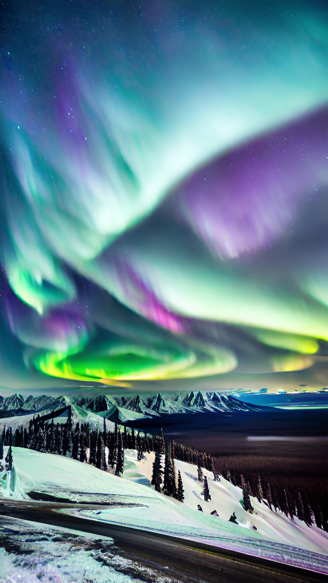 northern lights in anchorage