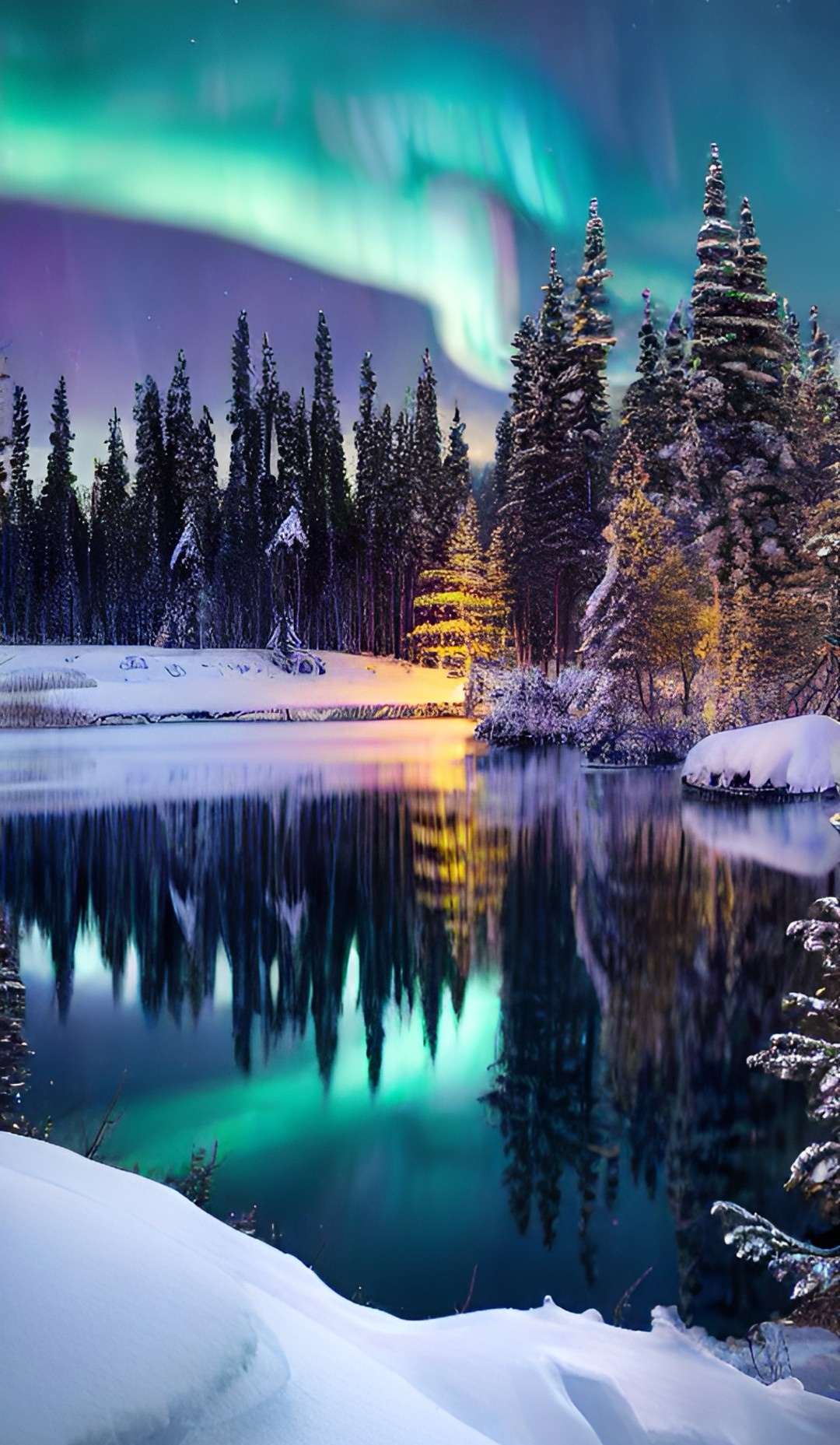 Northern Lights Voyageurs National Park