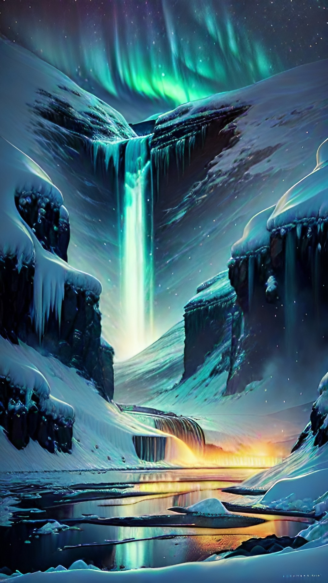 iceland skogafoss waterfall