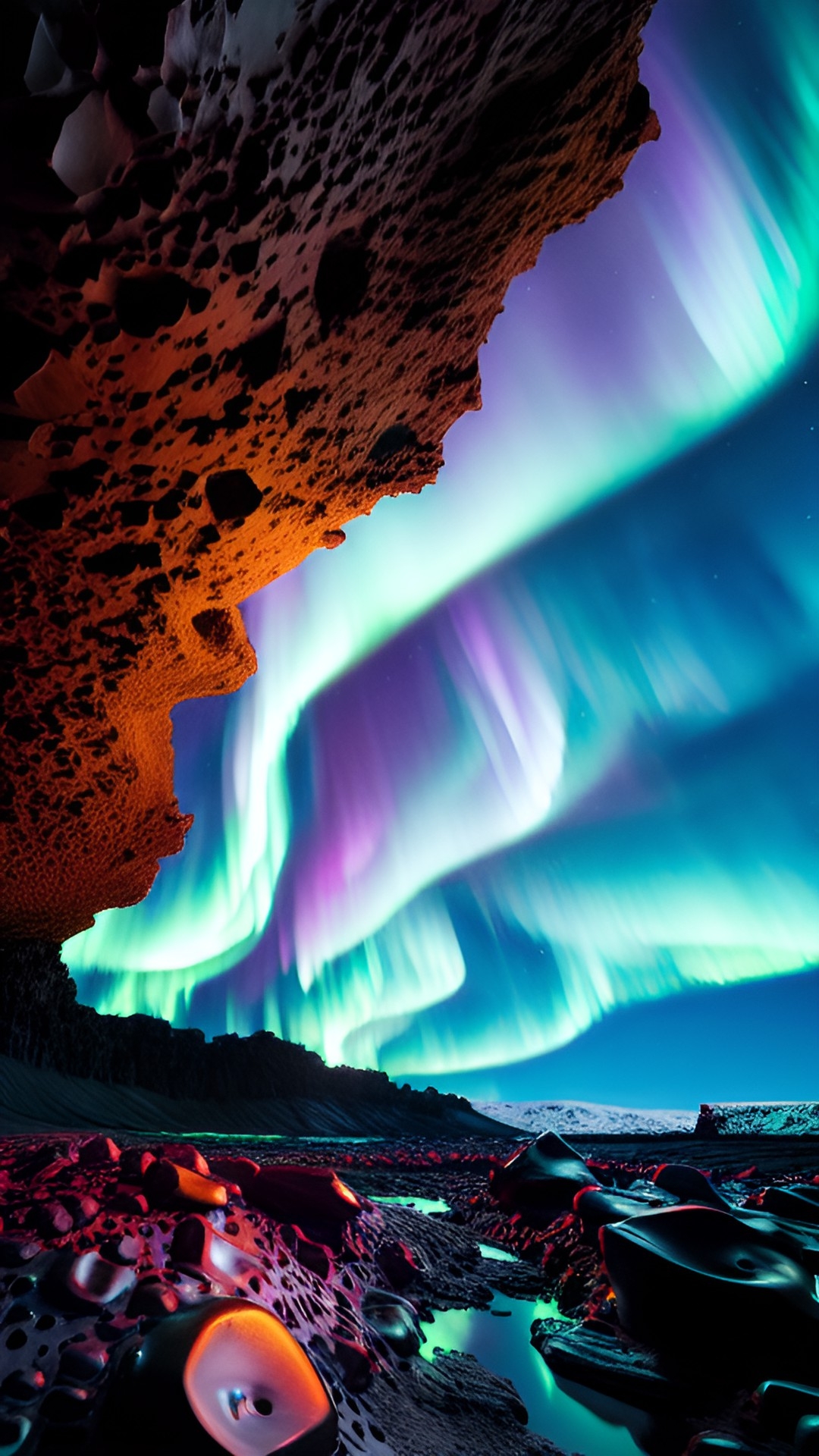 dimmuborgir lava field