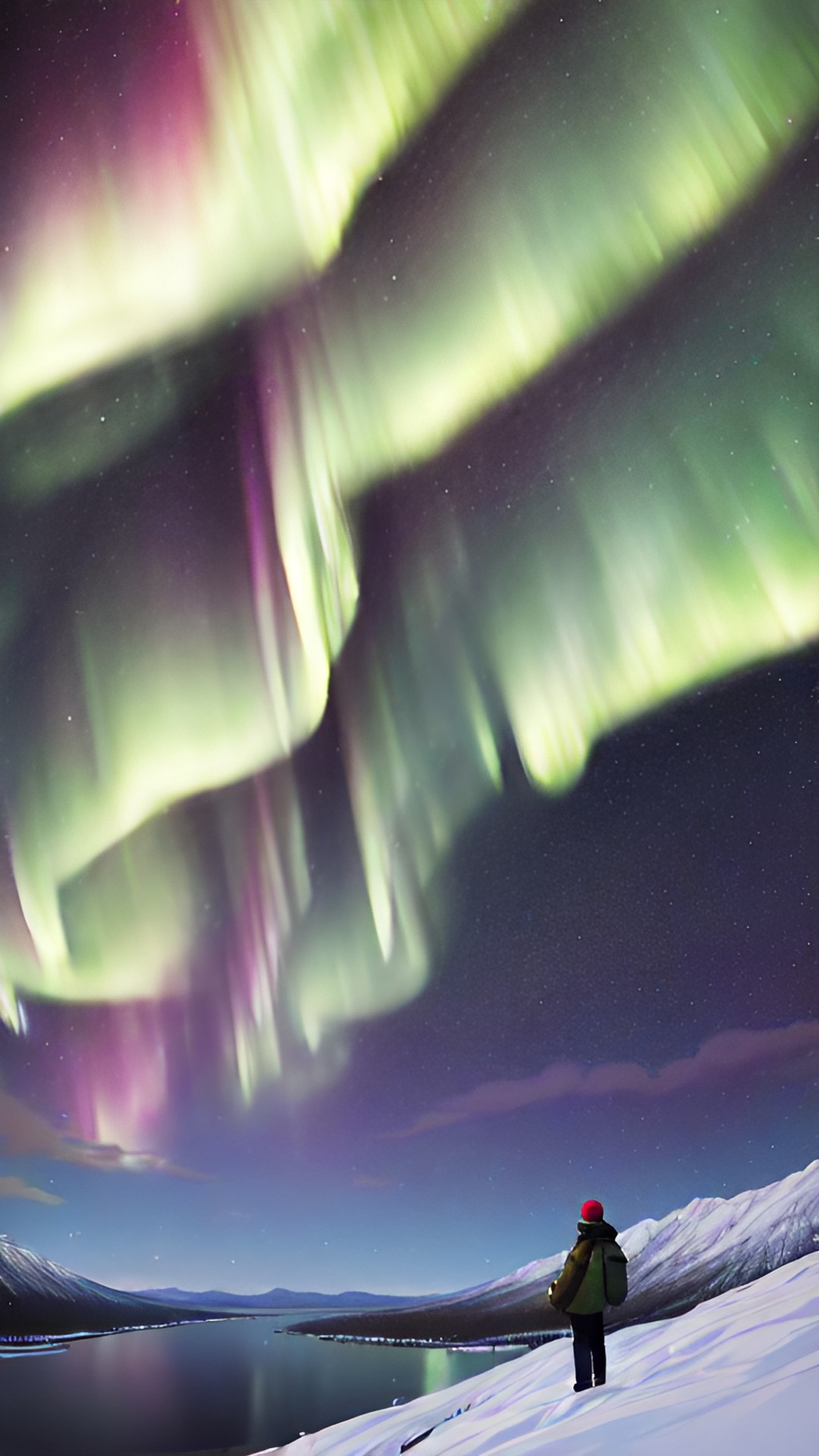 northern lights in yukon canada