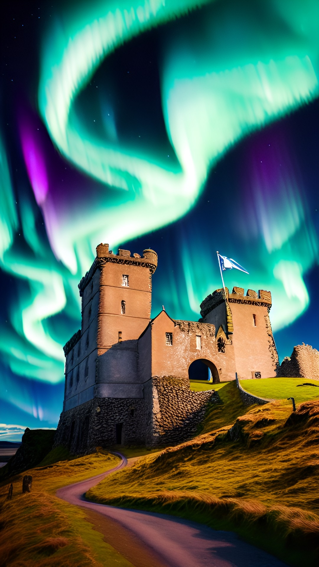 northern lights Scotland