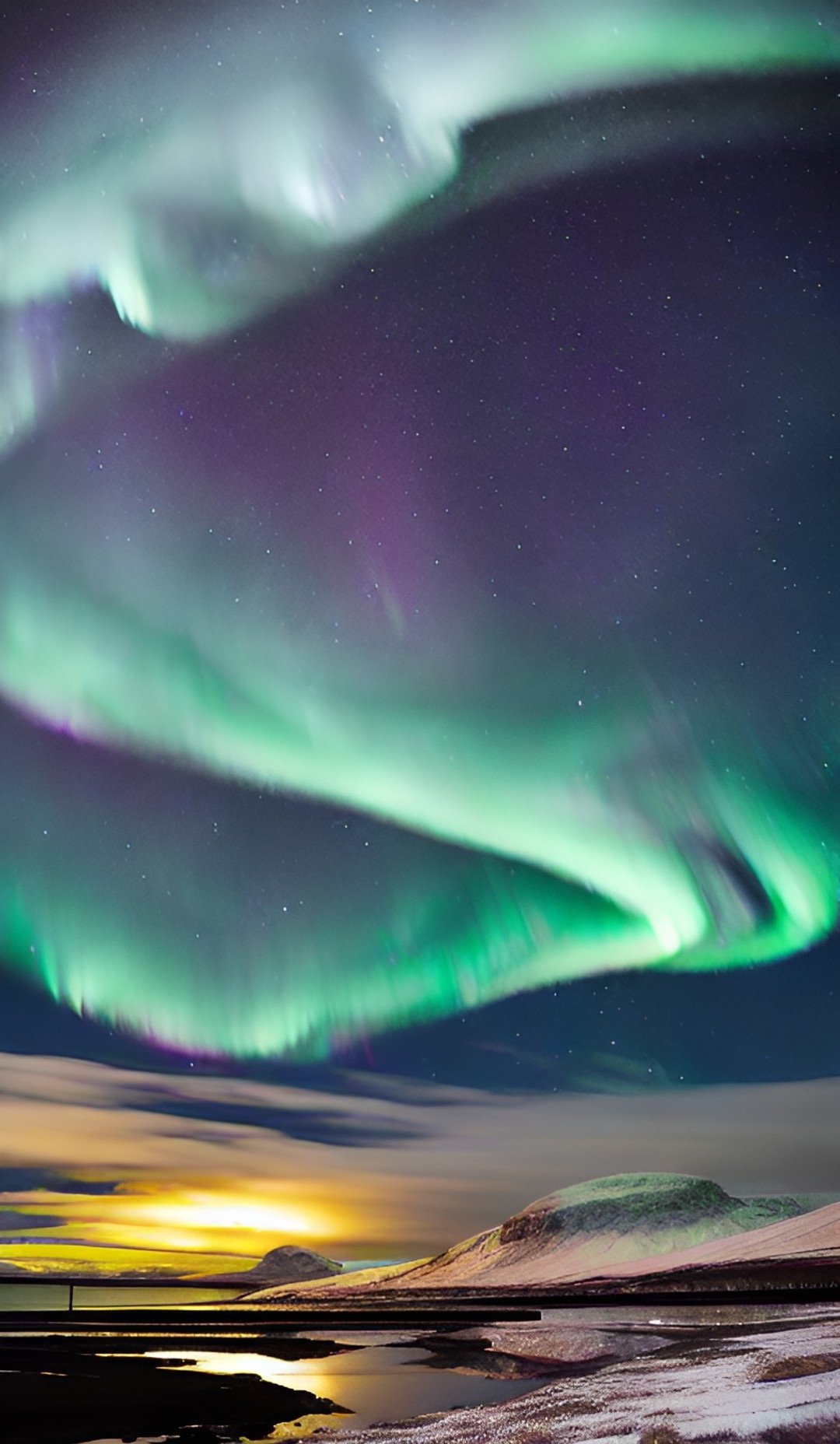 northern lights in scotland