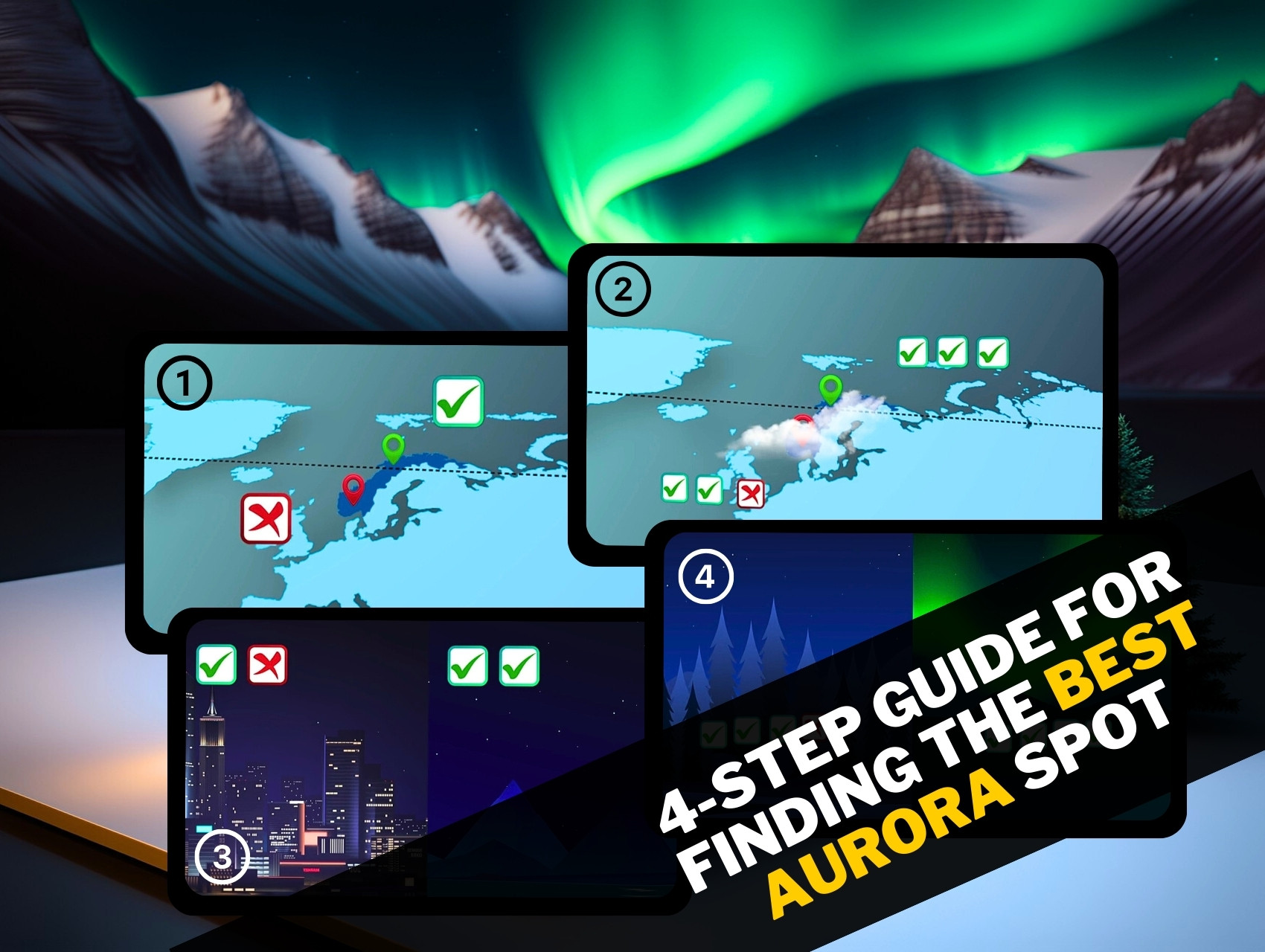 best places to see northern lights in alaska