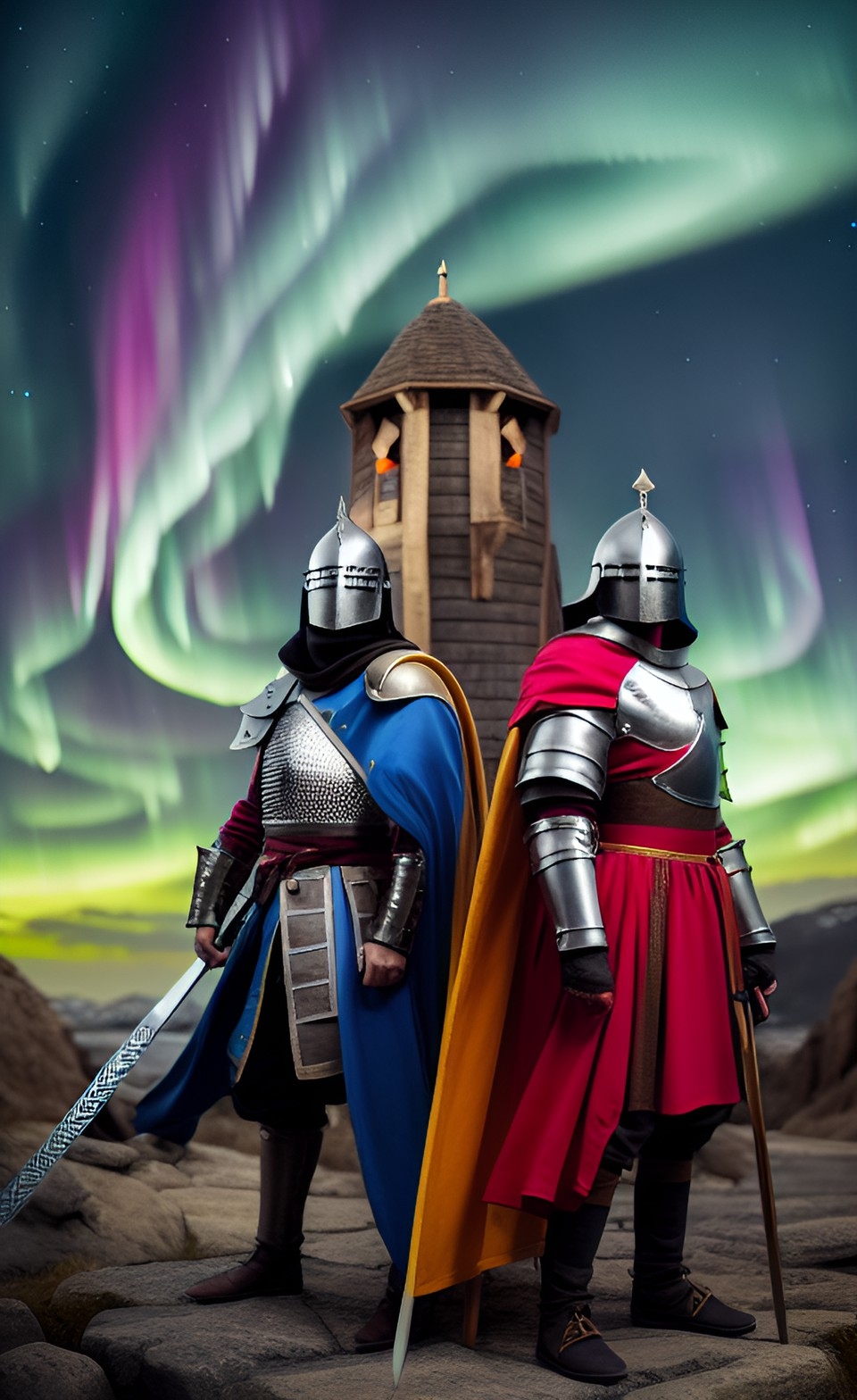 Northern Lights Myths Scotland Merry Dancers