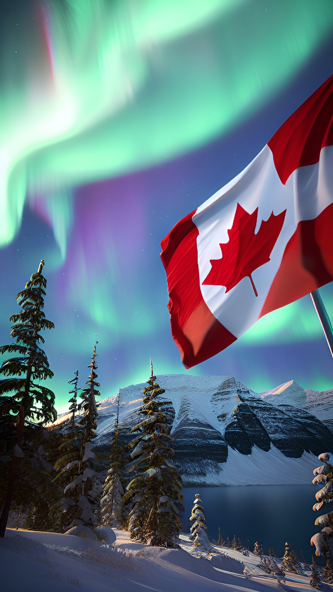 can you see northern lights in canada