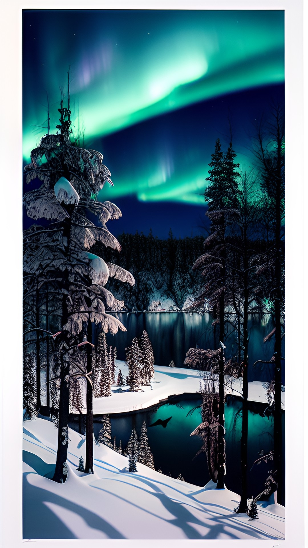 northern lights of finland