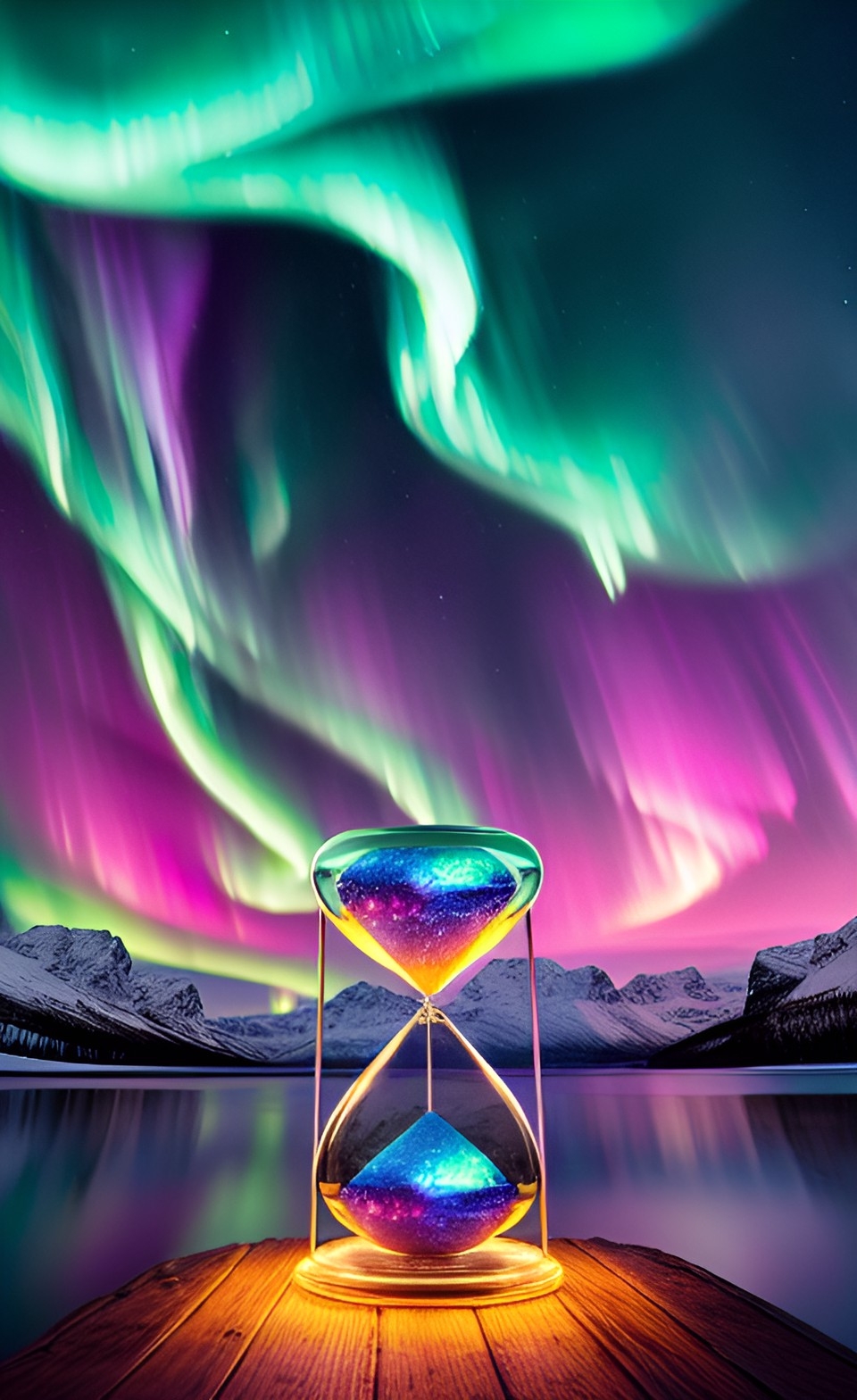 how long are the northern lights visible