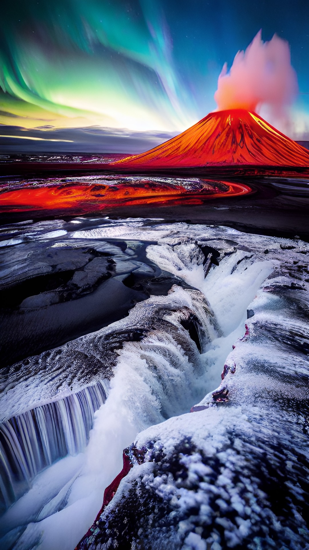 Iceland volcano
