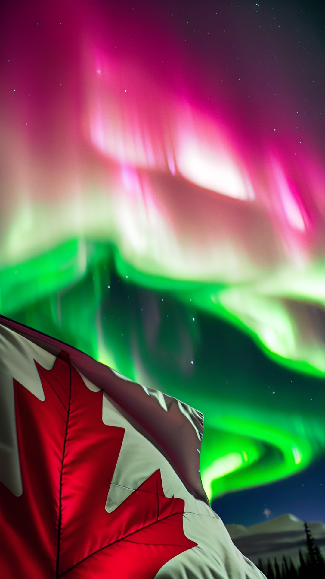 can you see northern lights in canada