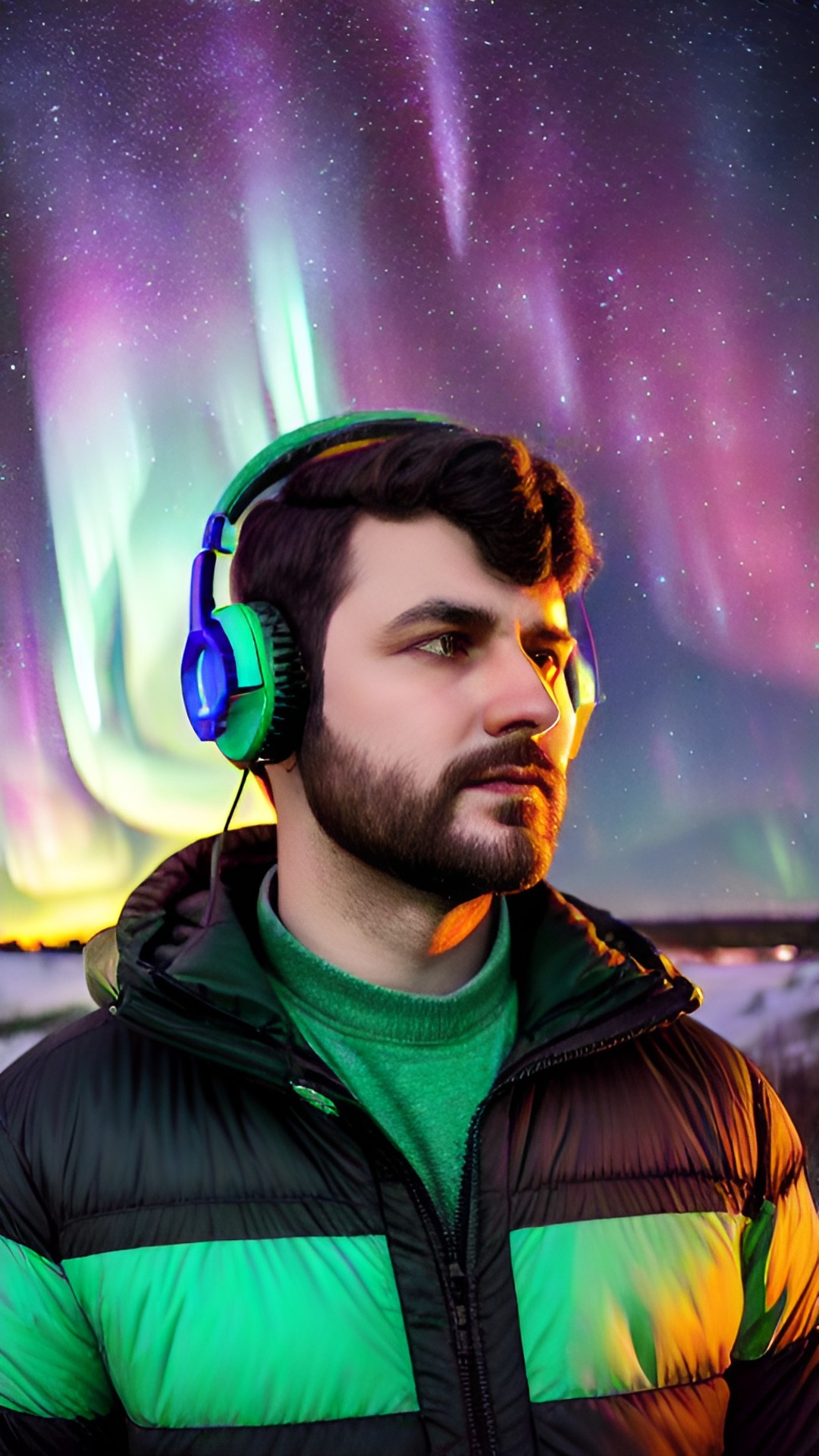 northern lights sounds