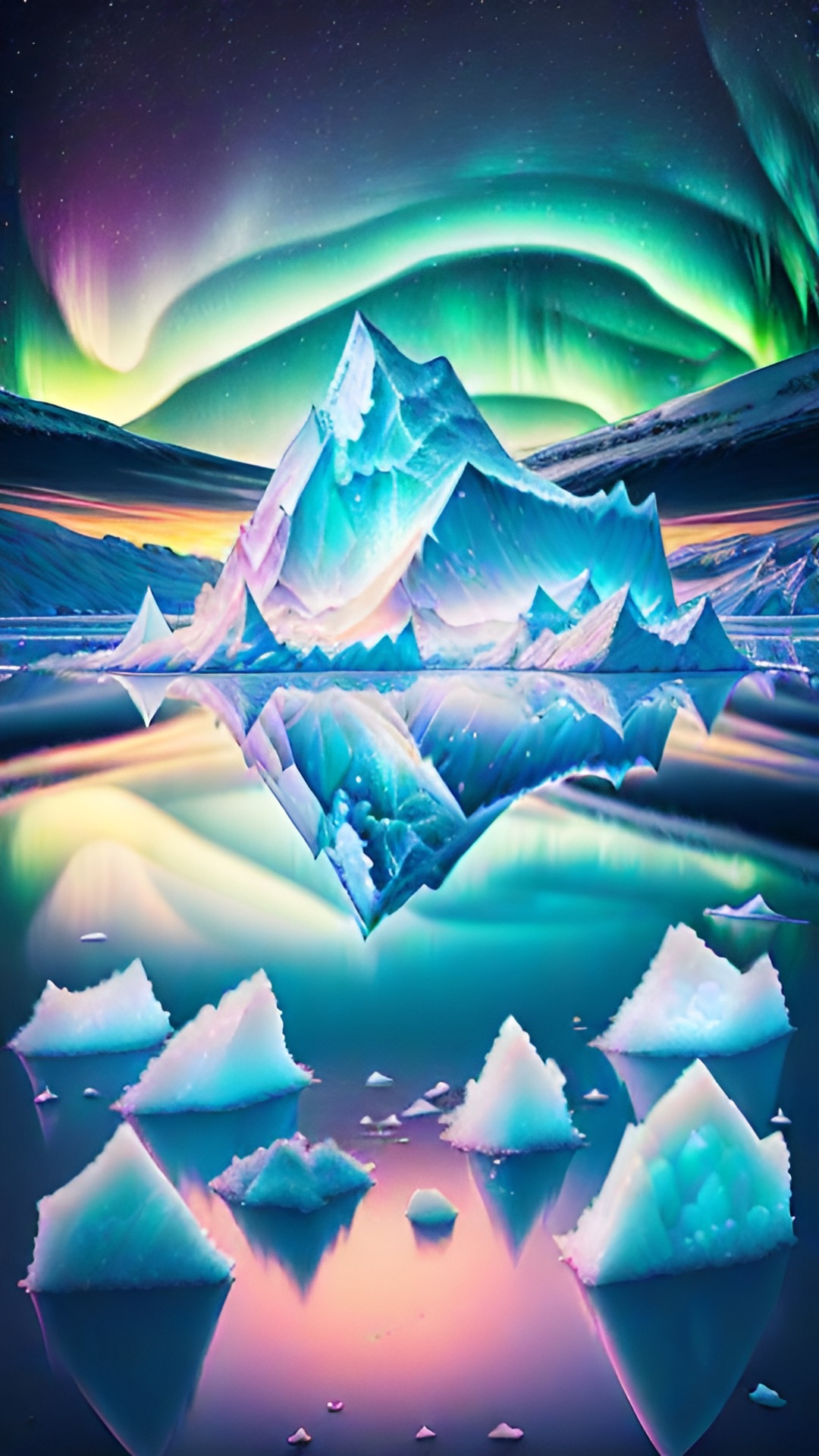 glacier lagoon in iceland