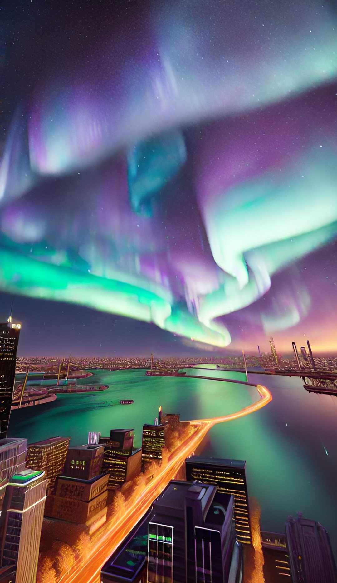 Northern Lights in Minneapolis