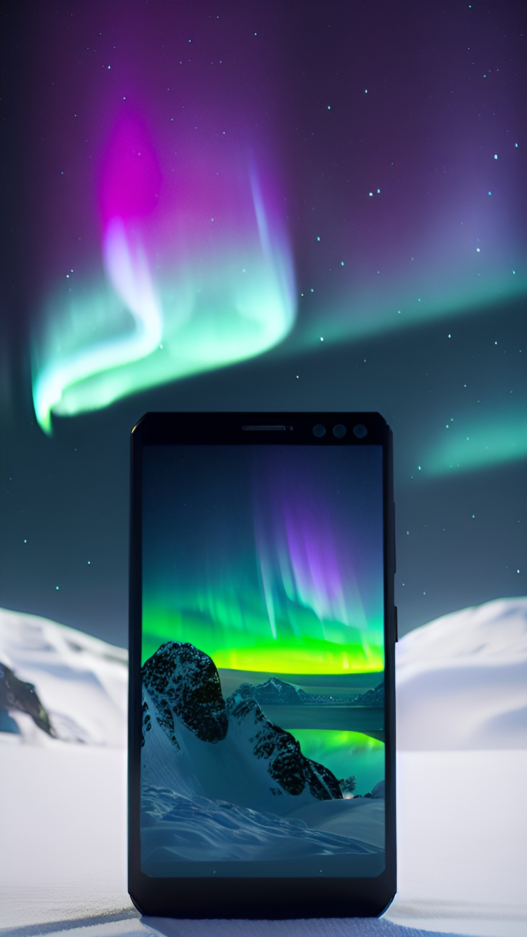 how to photograph aurora borealis android phone