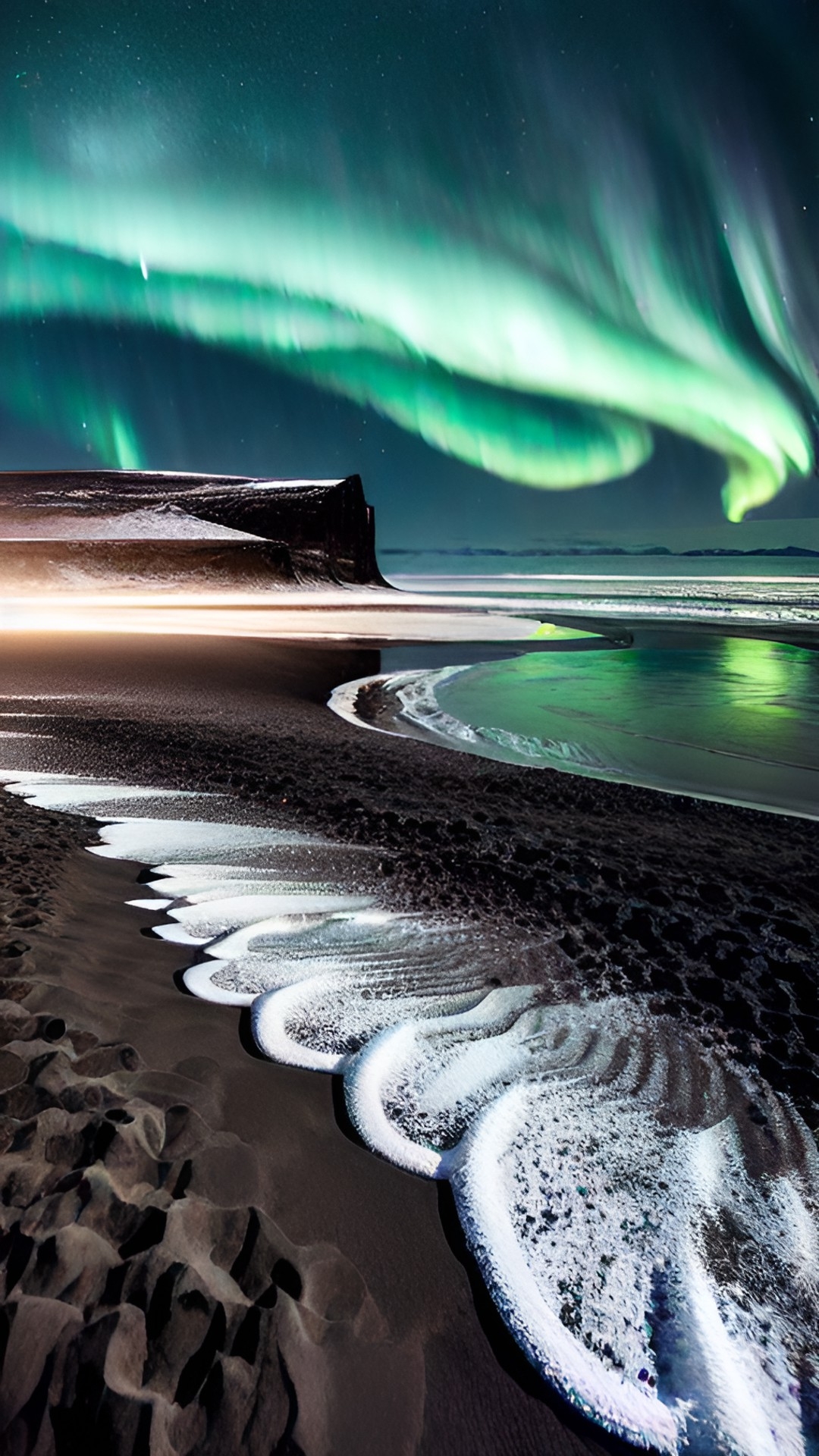 black beach iceland