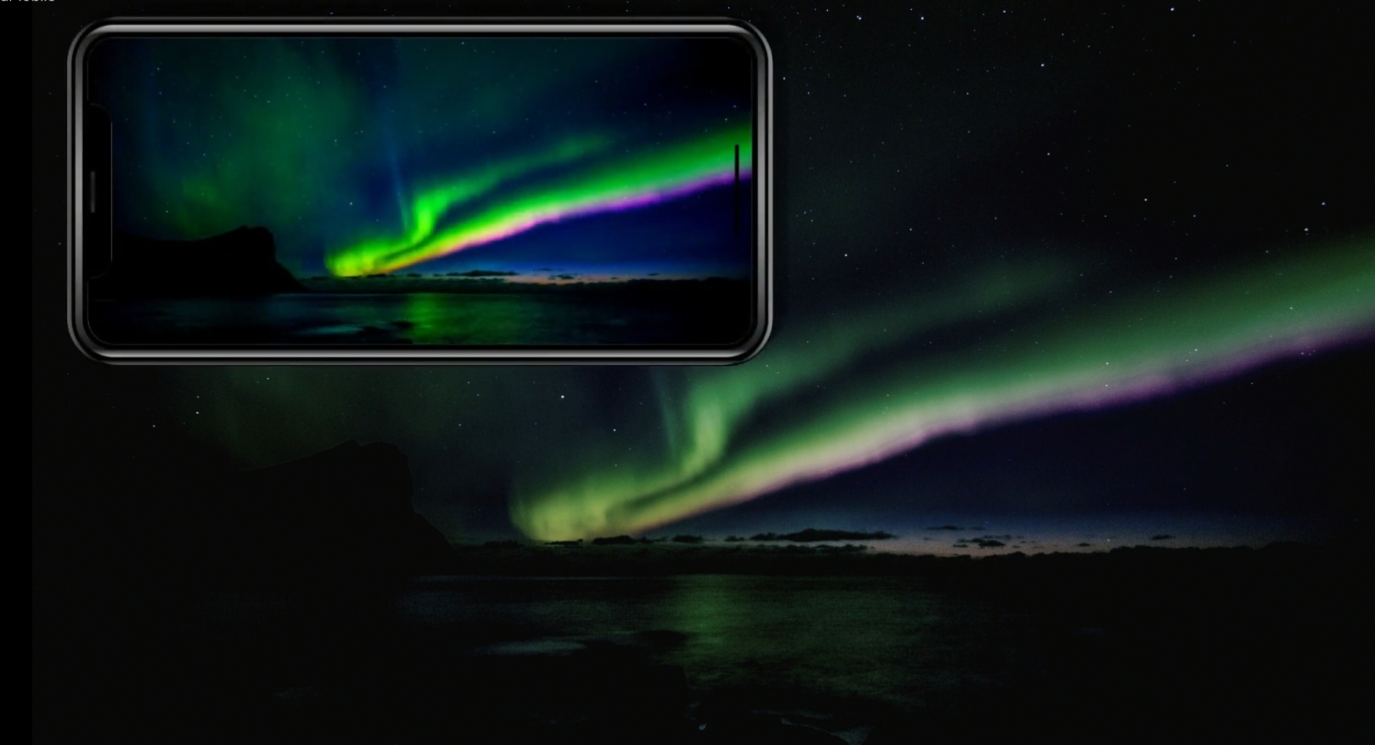 northern lights in reality