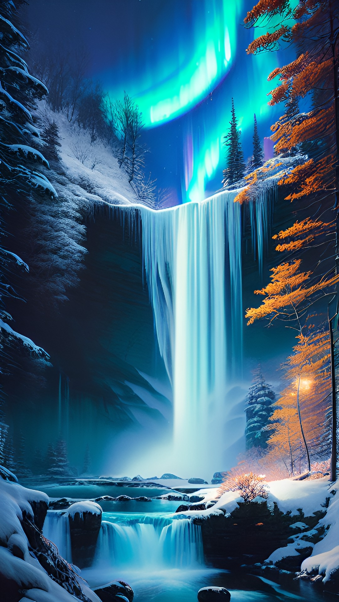 waterfall iceland gullfoss