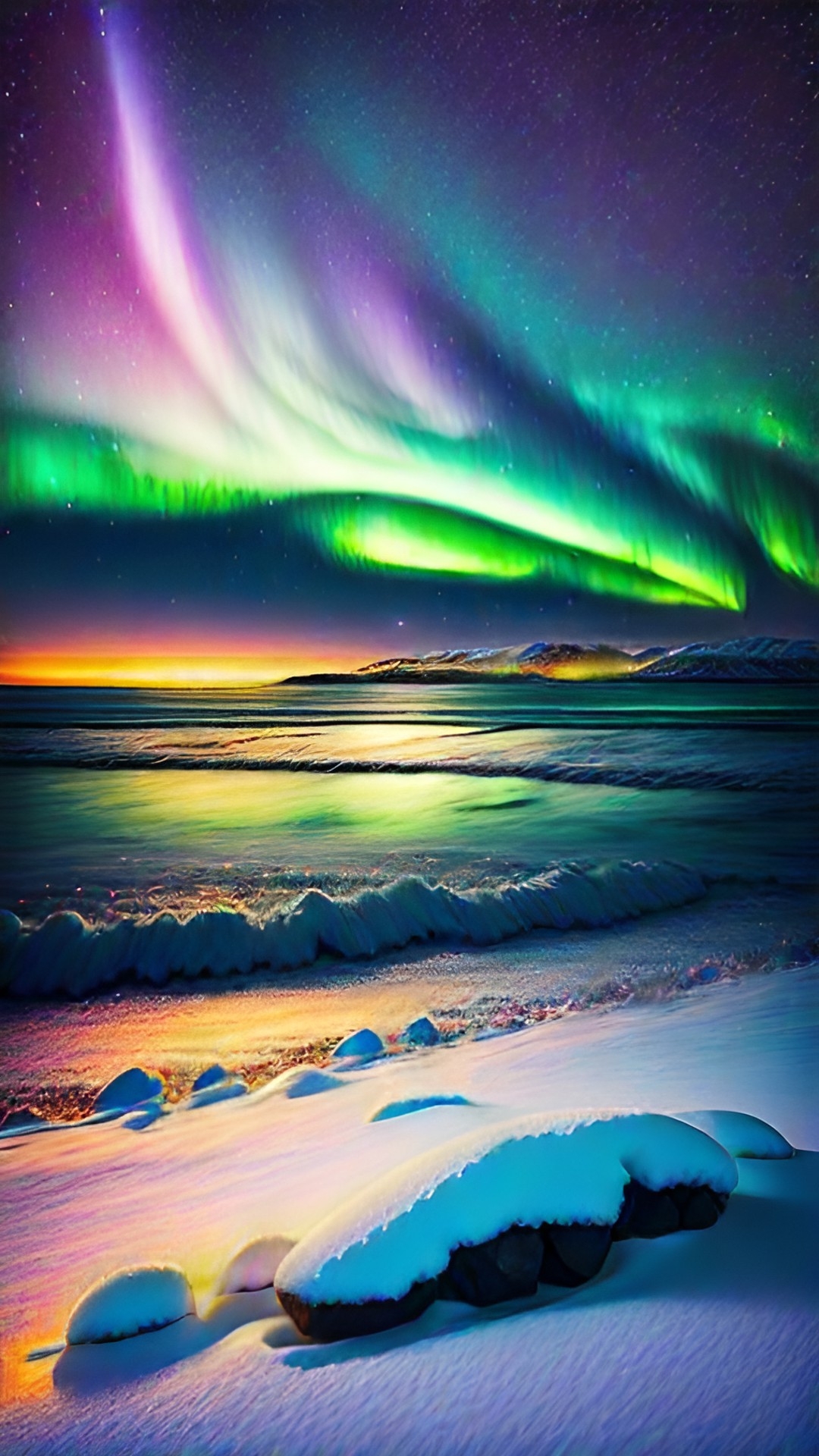 northern lights in anchorage alaska