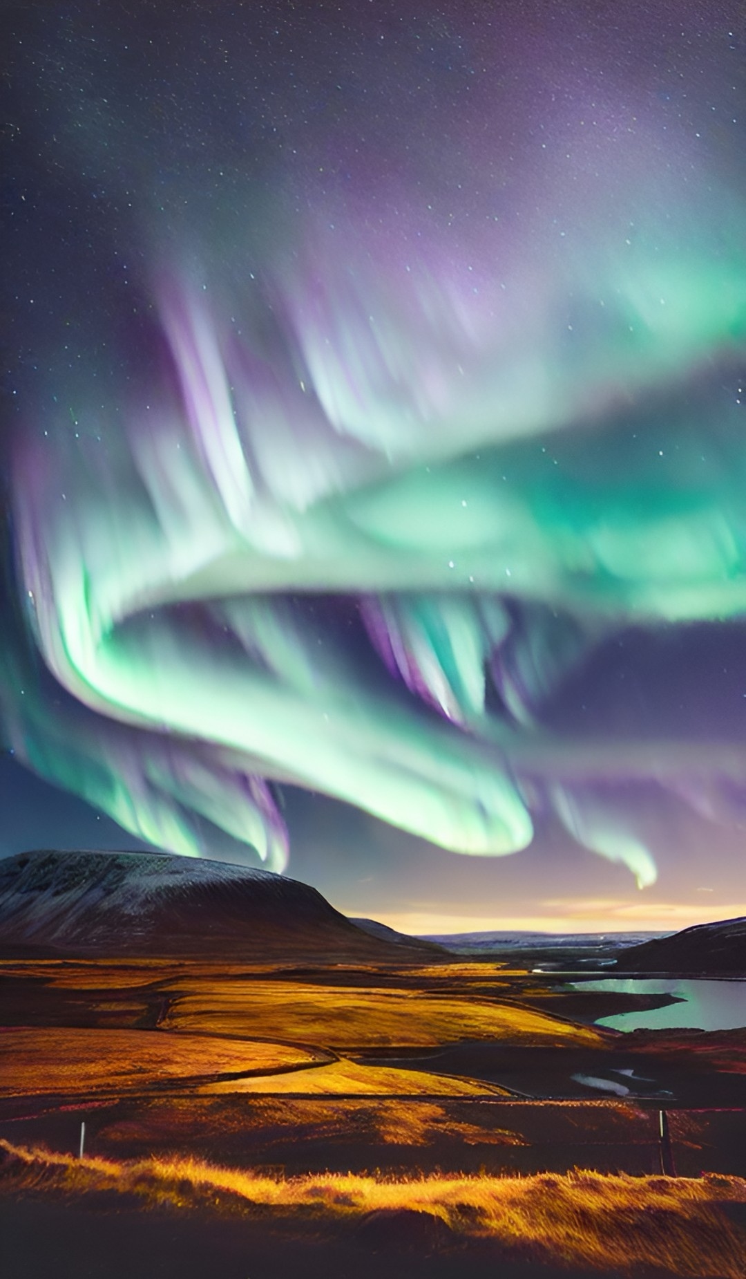 northern lights in scotland