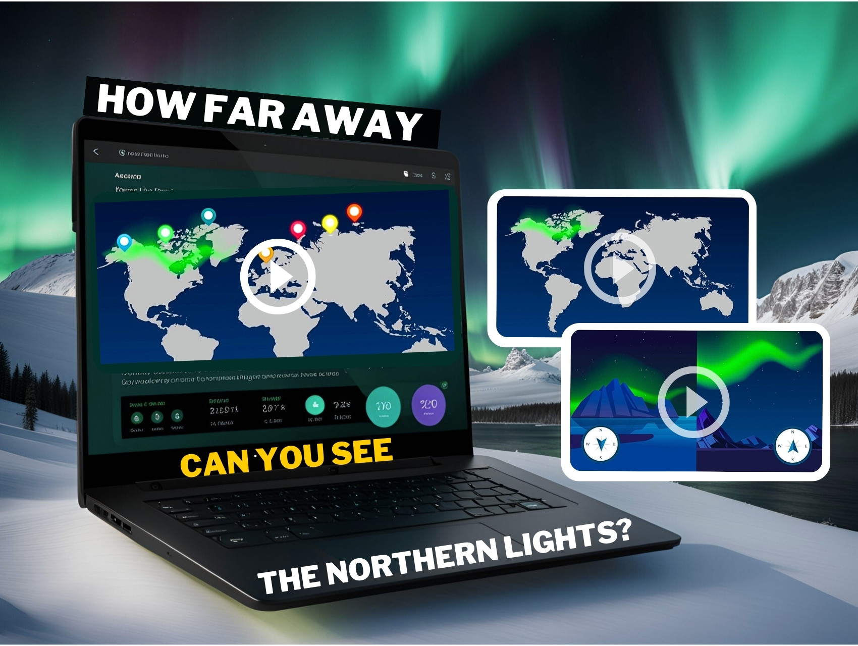 seeing northern lights in finland