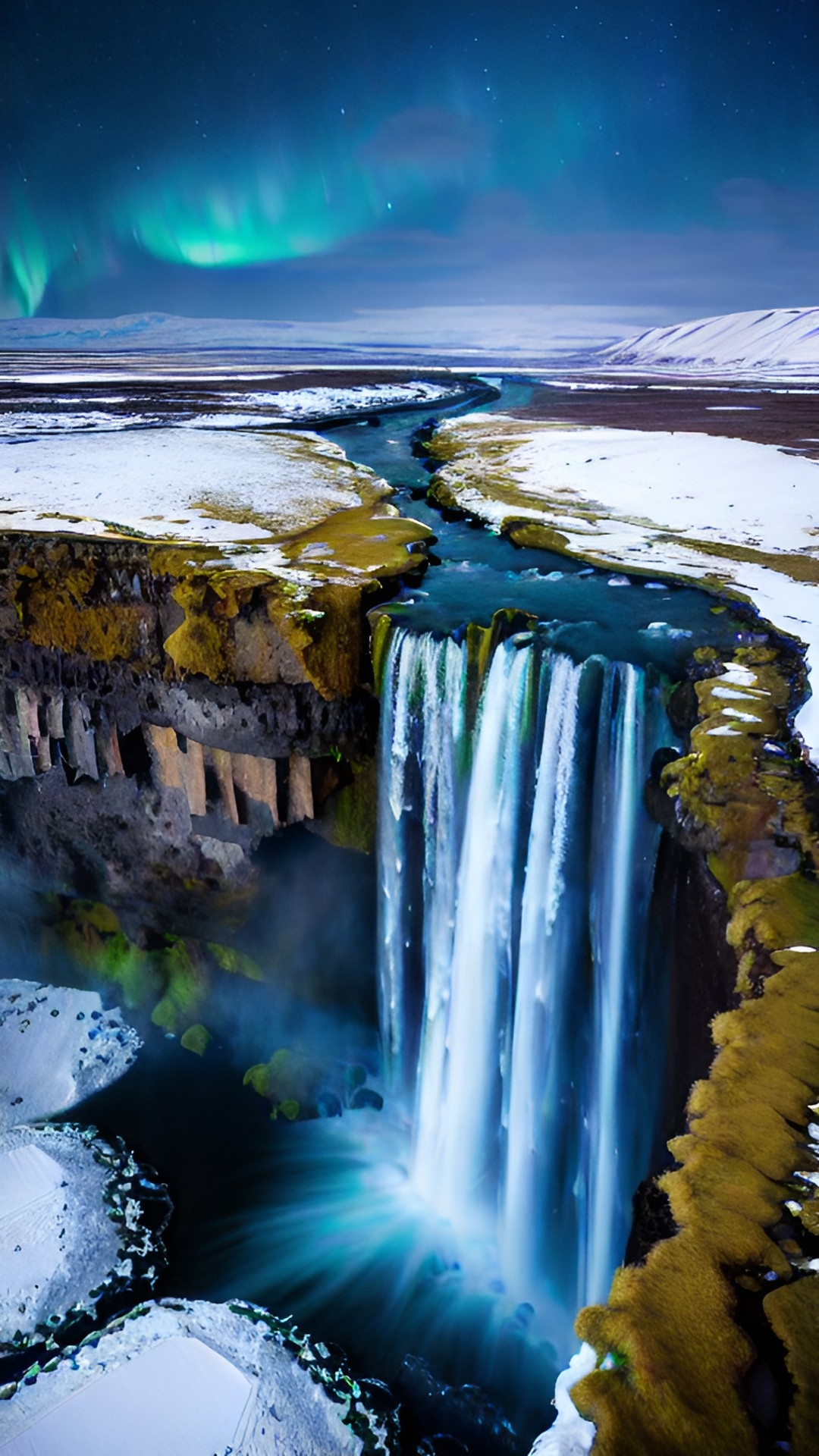 skogafoss waterfalls