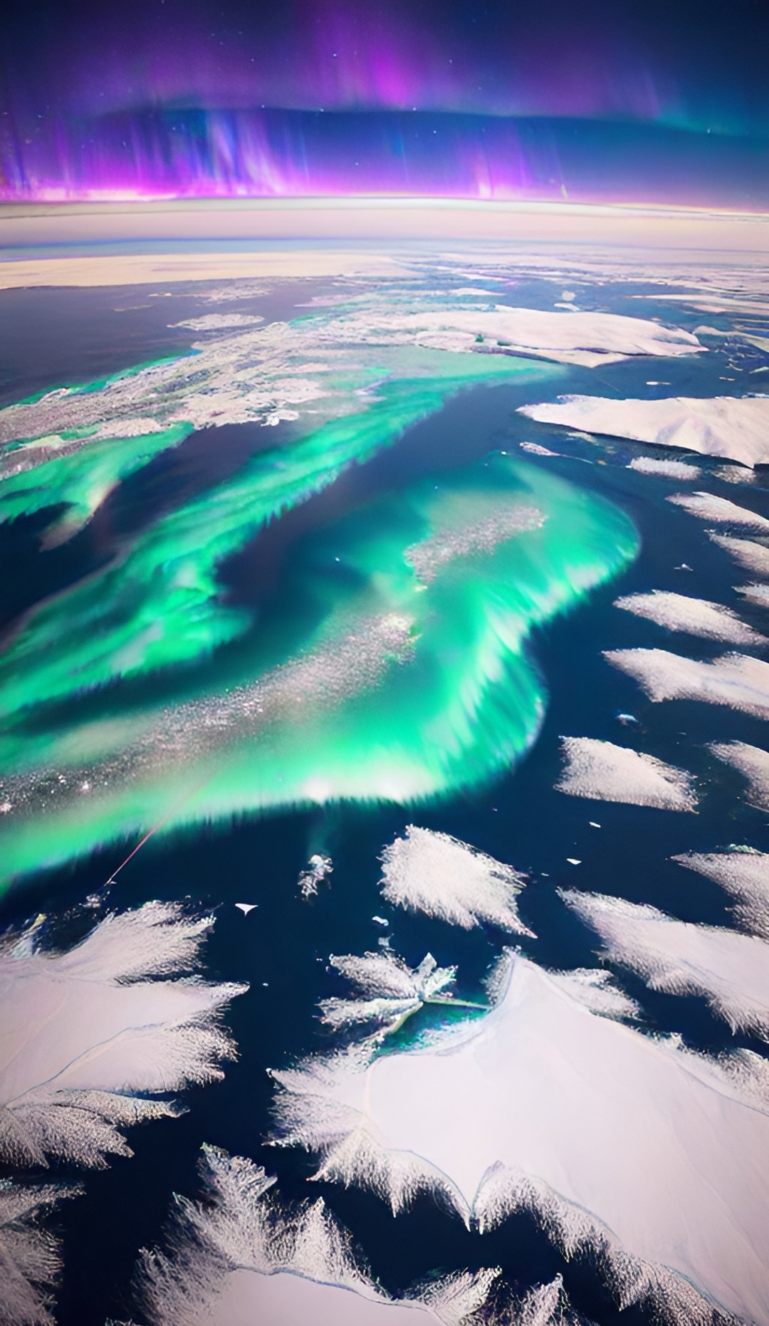 Greenland Aurora Lights