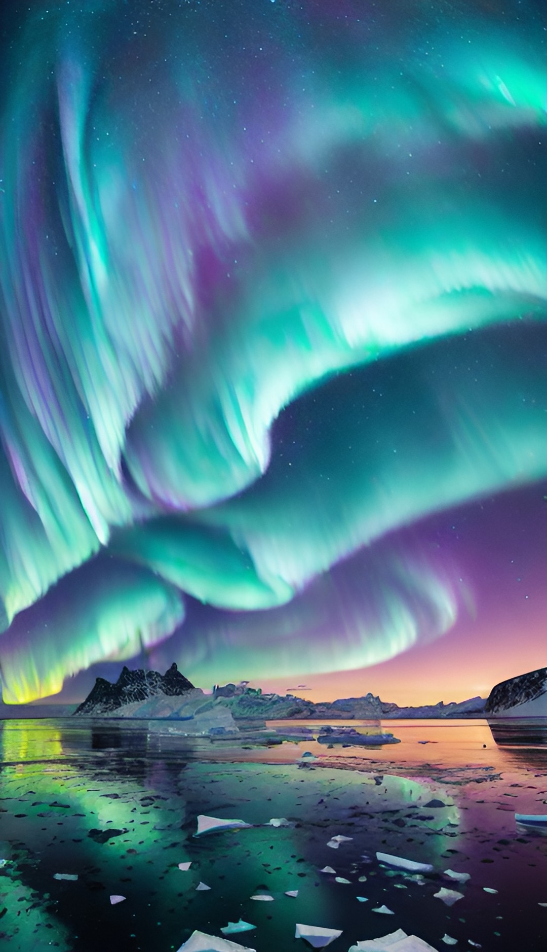 Greenland Aurora Lights