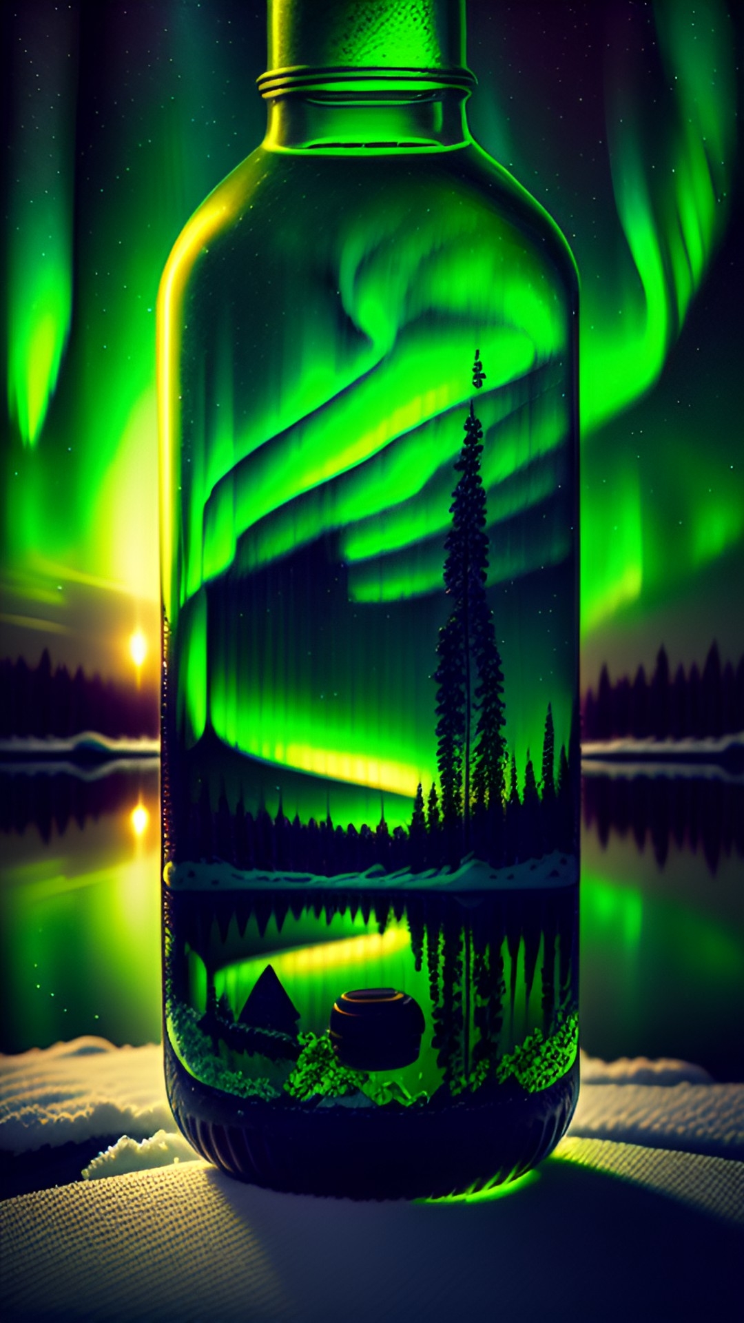 color of the northern lights