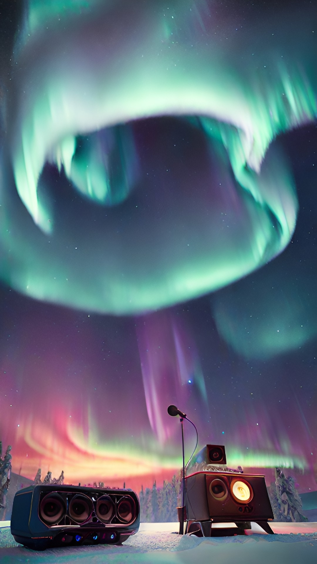 do the northern lights make noise