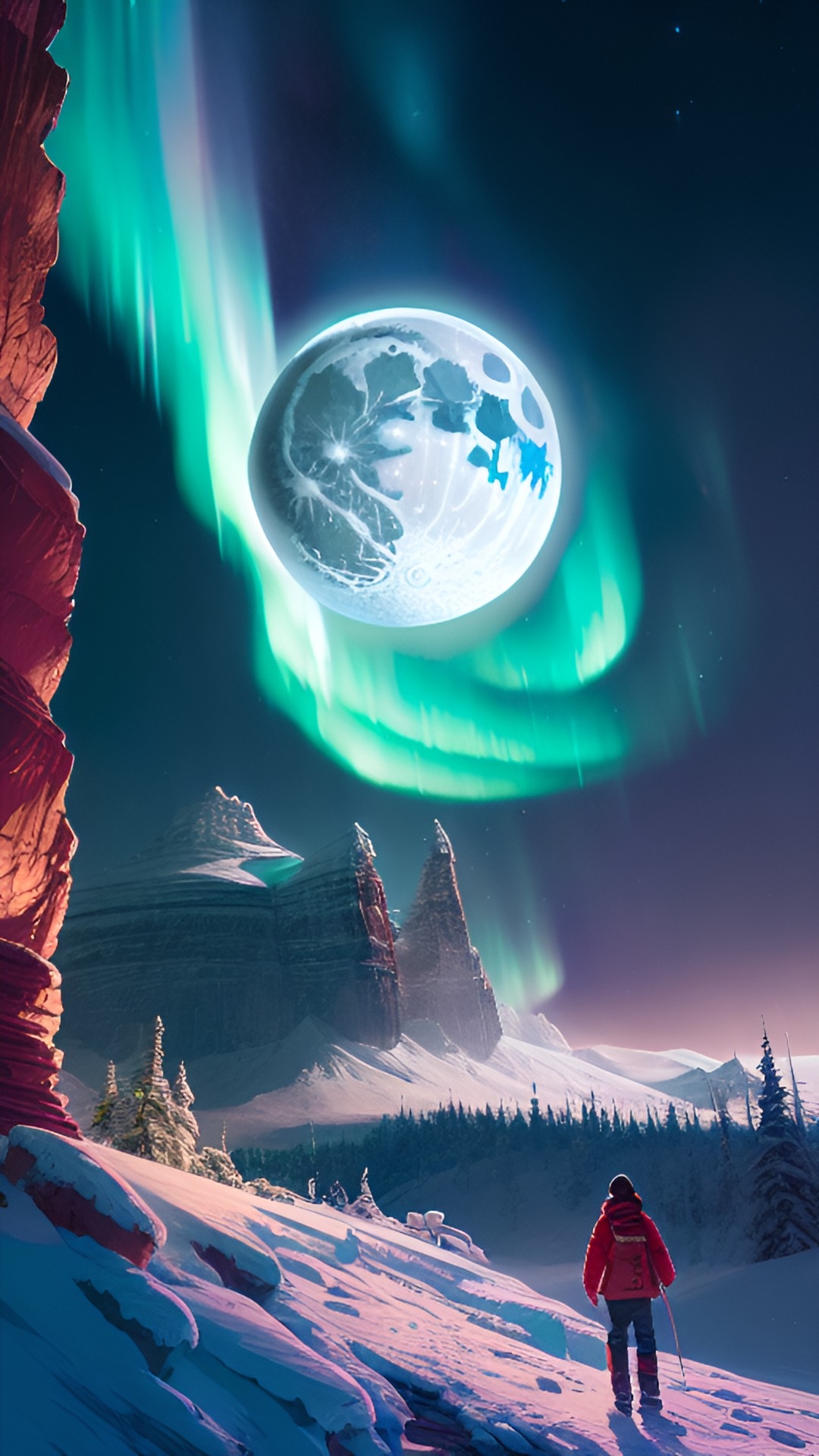 Northern lights visibility