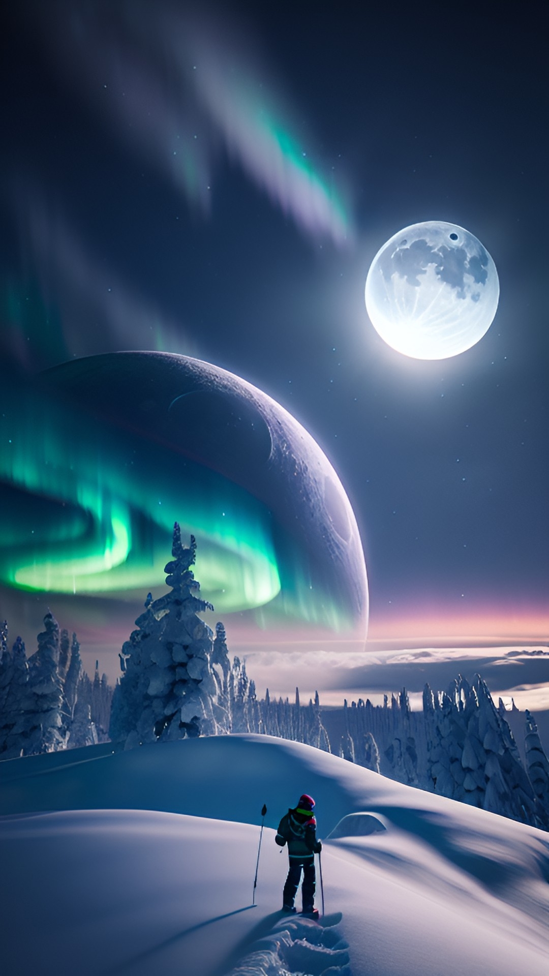 Northern lights visibility