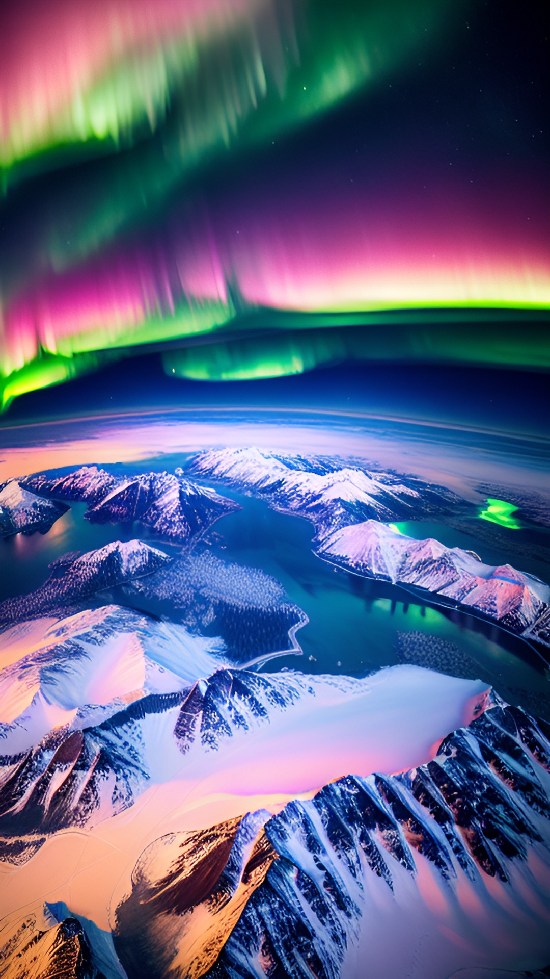 colors of aurora borealis