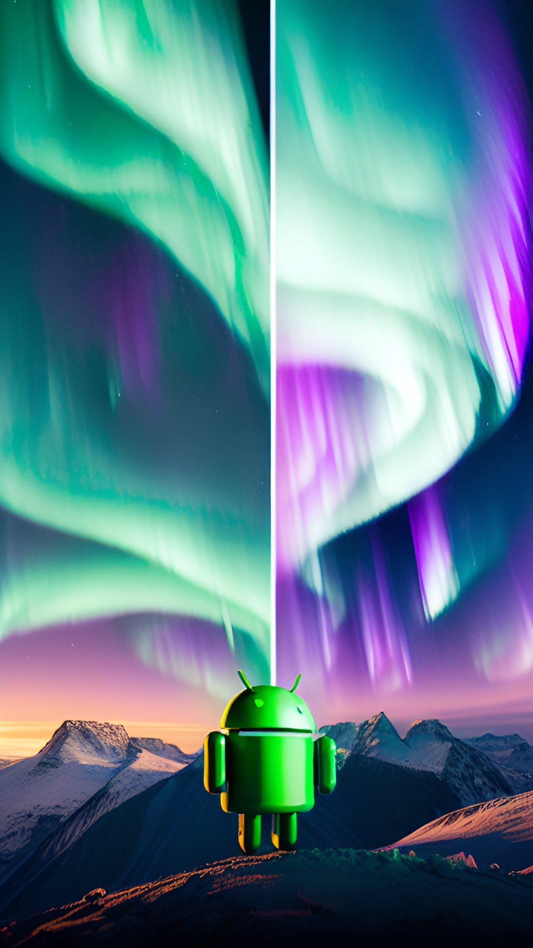 northern lights photography android settings