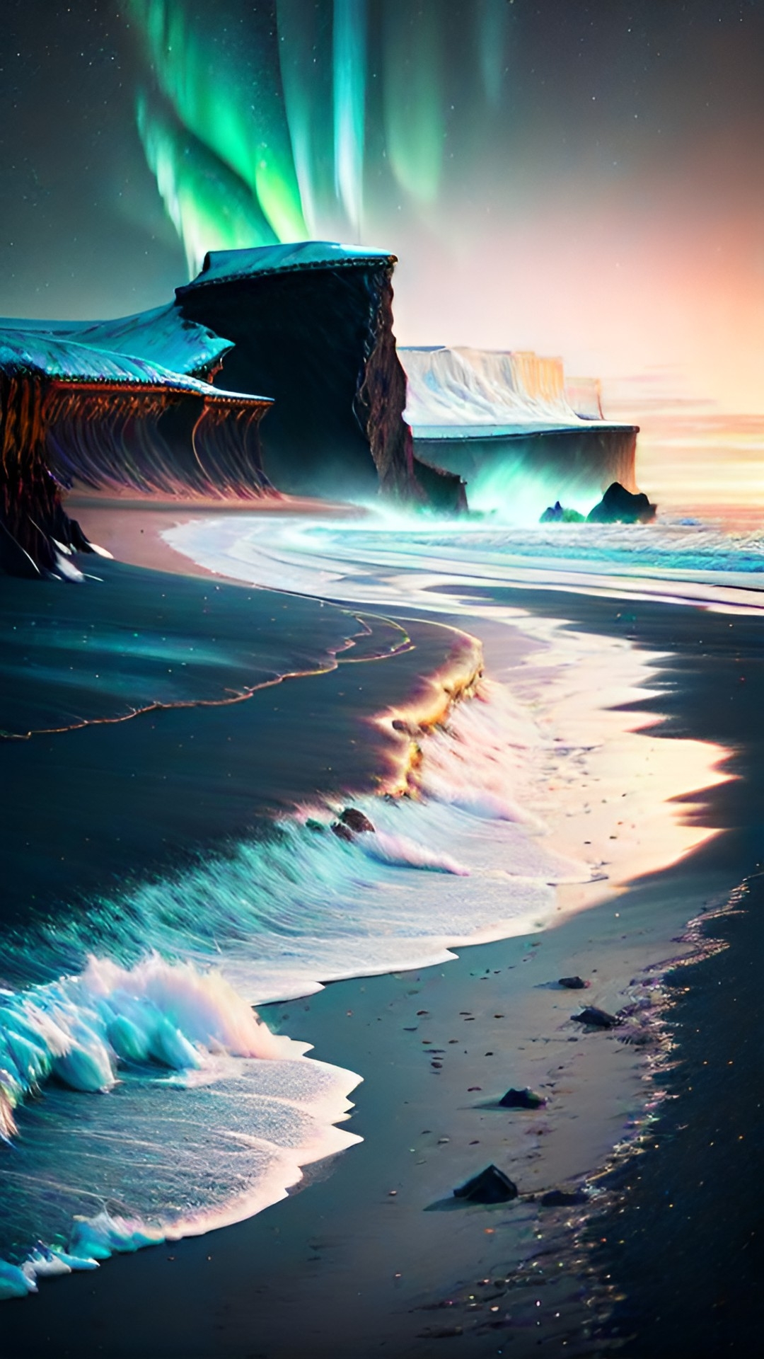 black sand beach of reynisfjara