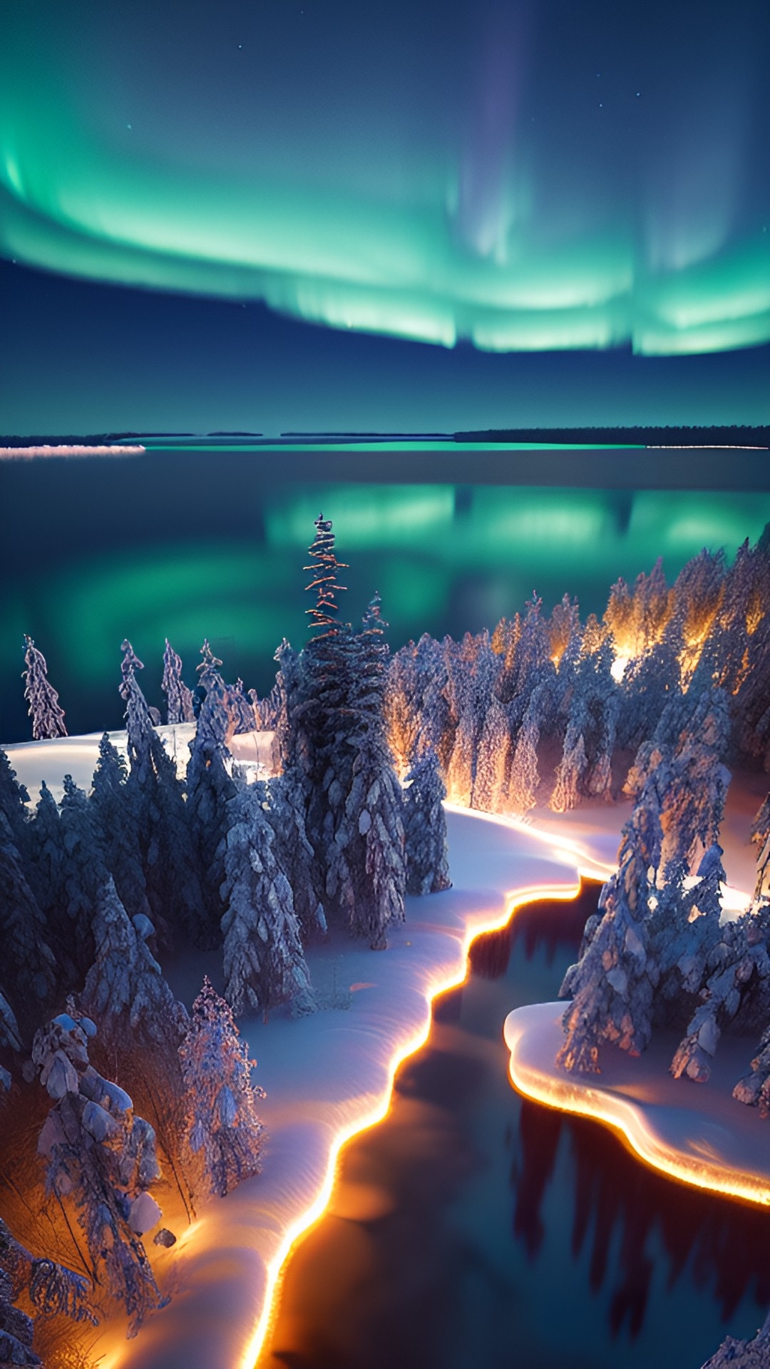 northern lights in finland