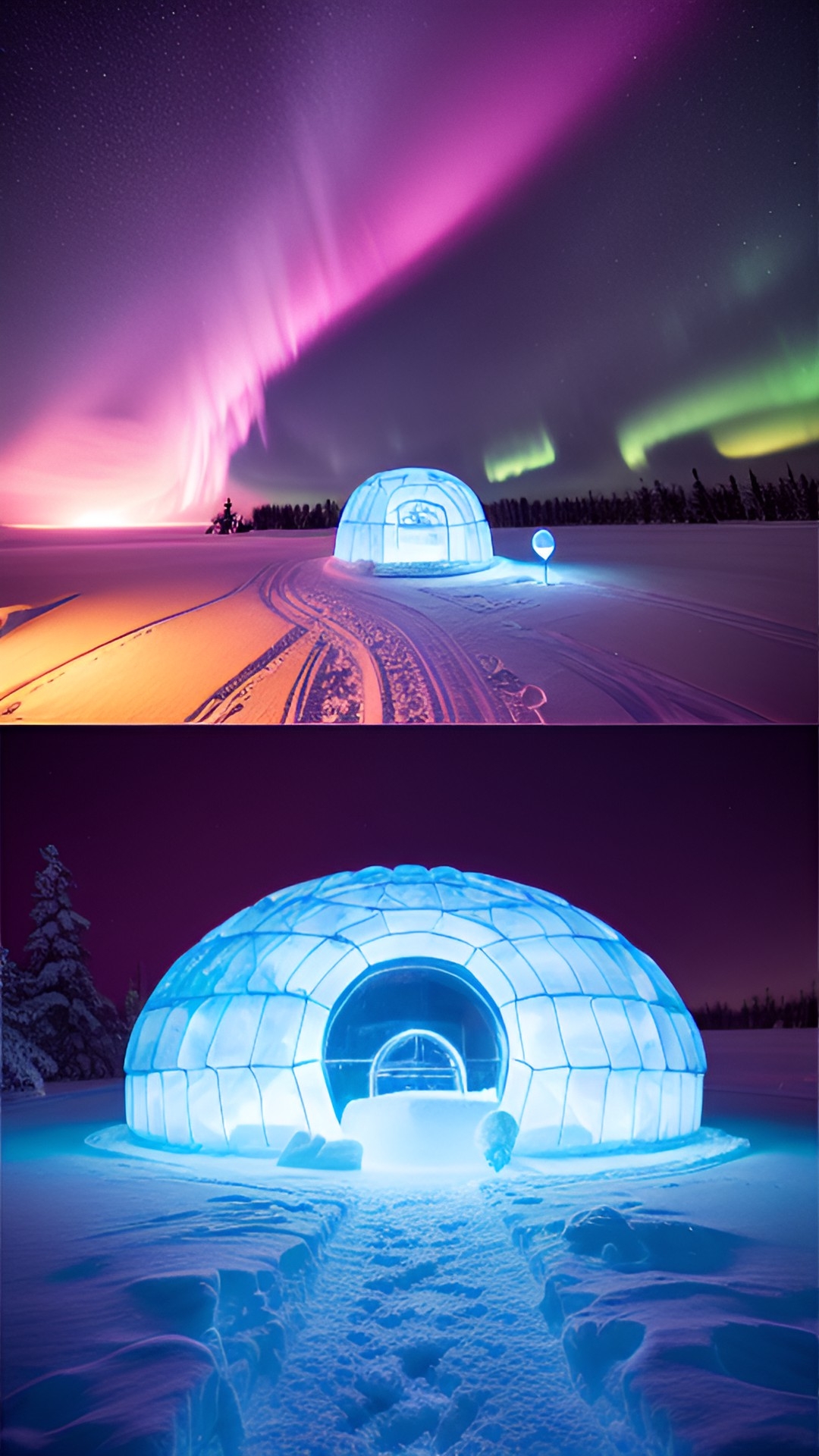 the Northern Lights Finland