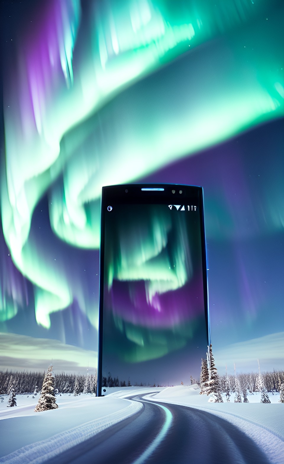 Aurora Borealis mobile app