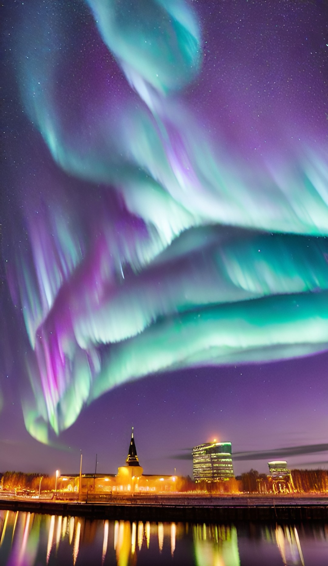 northern light Helsinki