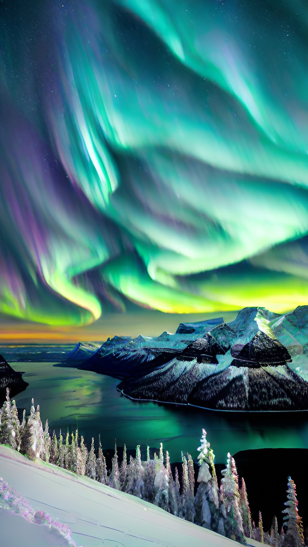 northern lights in anchorage