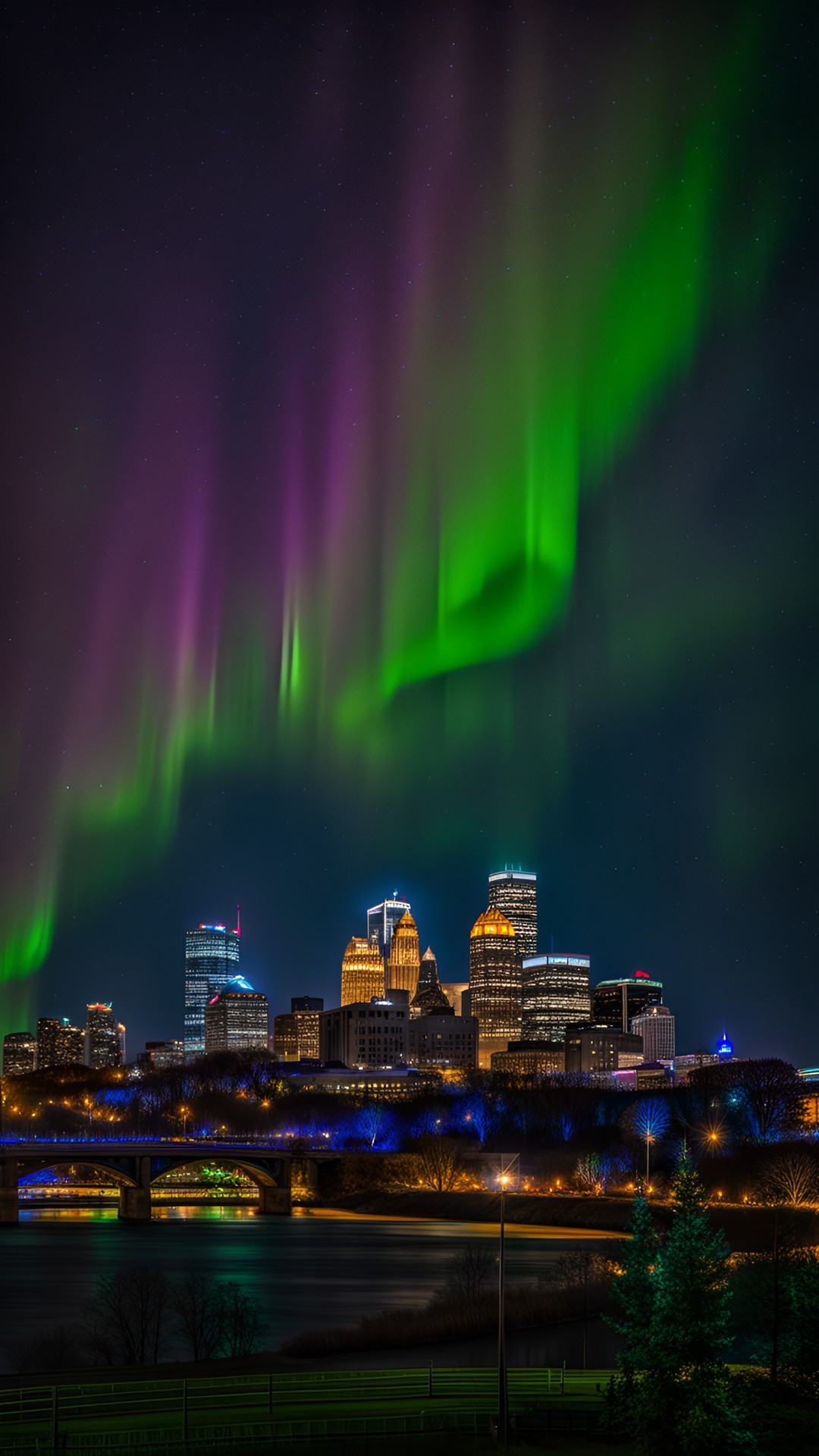 Northern Lights forecast Minneapolis