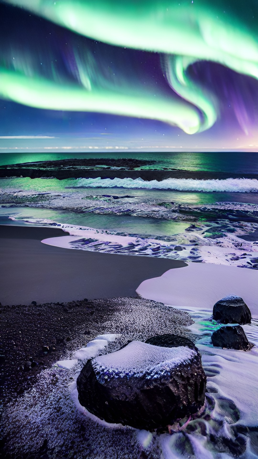 Black sand beach Iceland