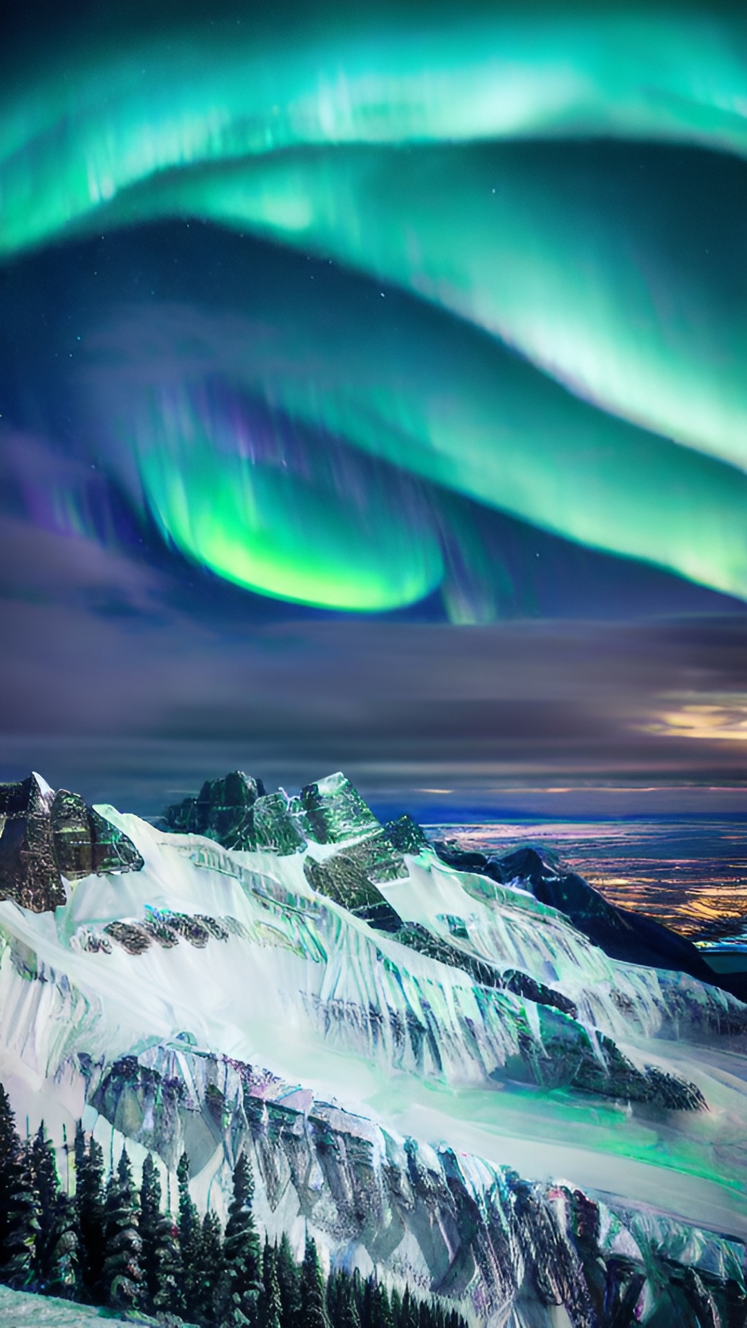 northern lights in anchorage alaska