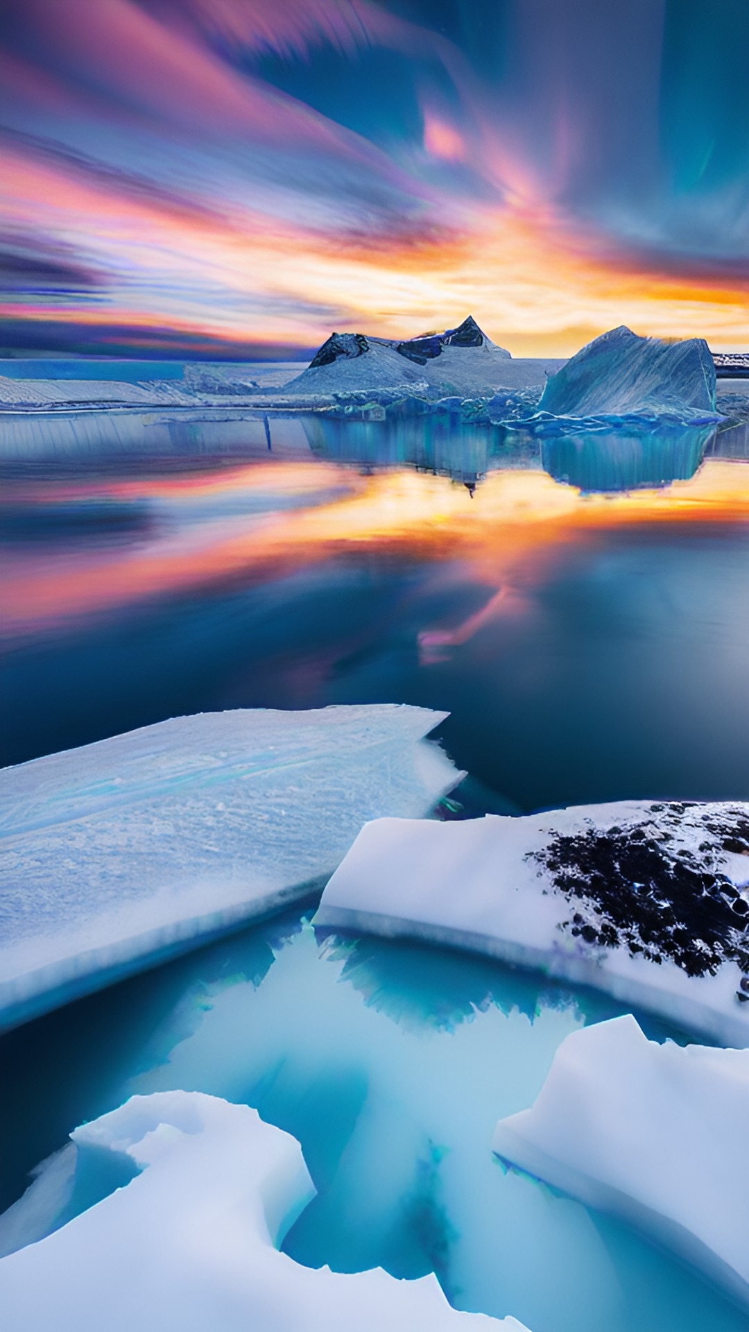 iceland glacier lagoon