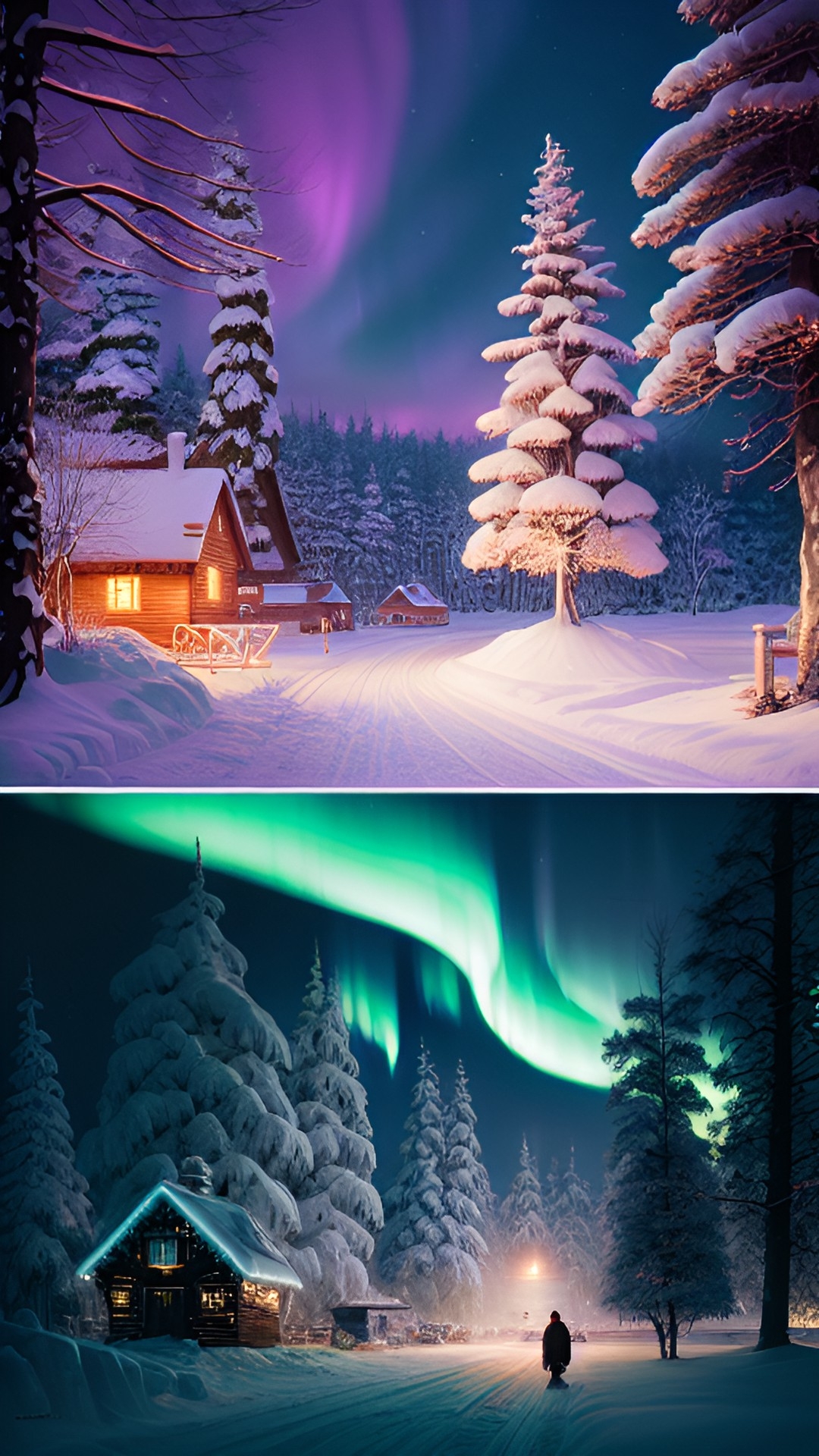 northern lights in finland