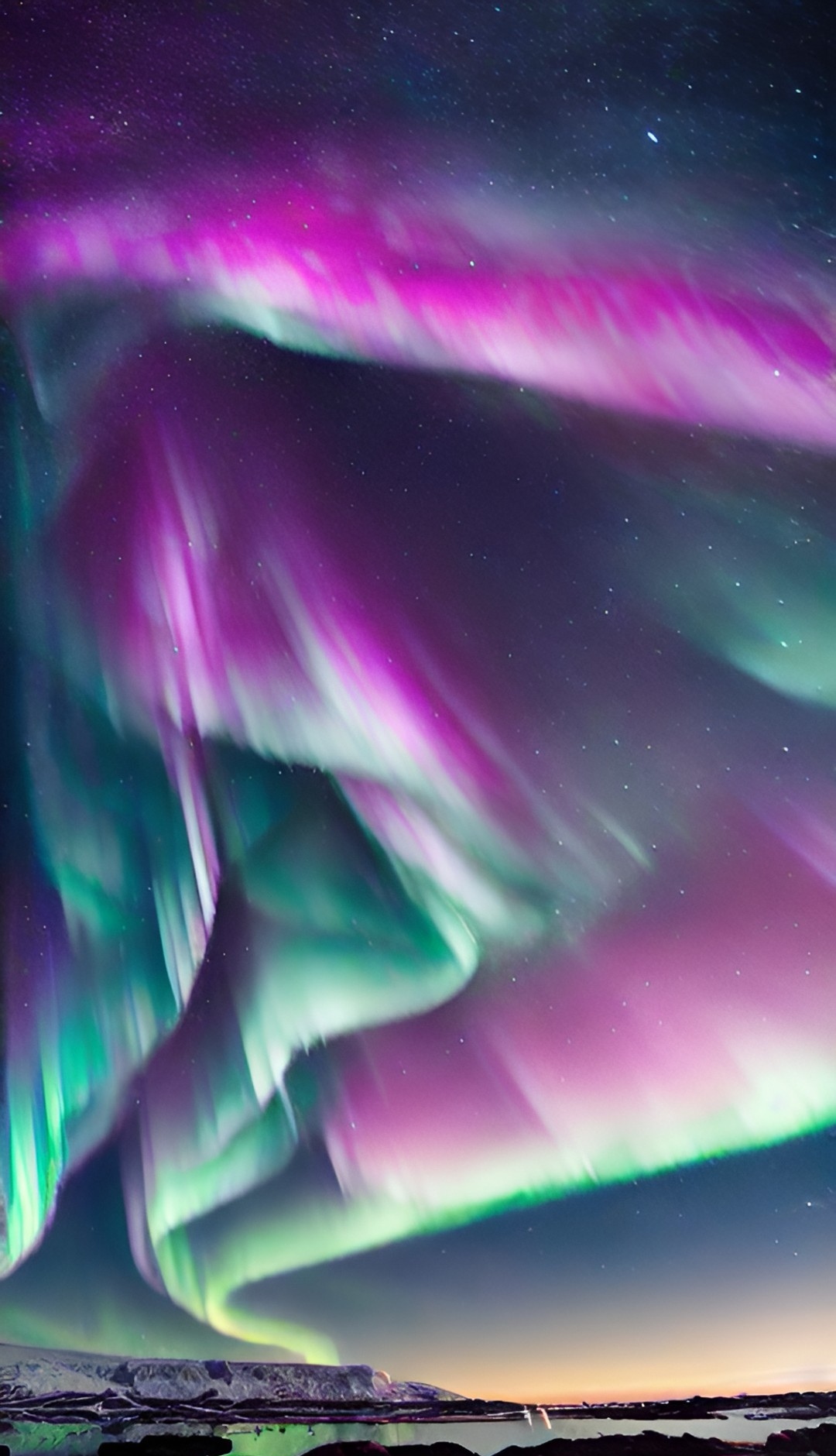 Greenland Aurora Lights