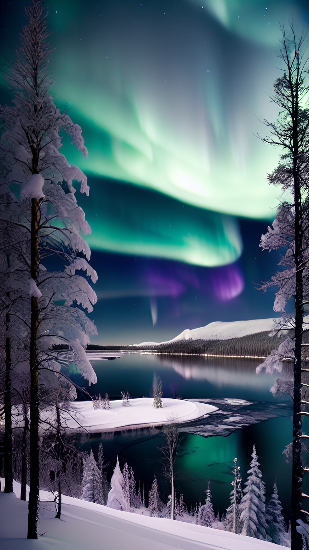 northern lights in finland