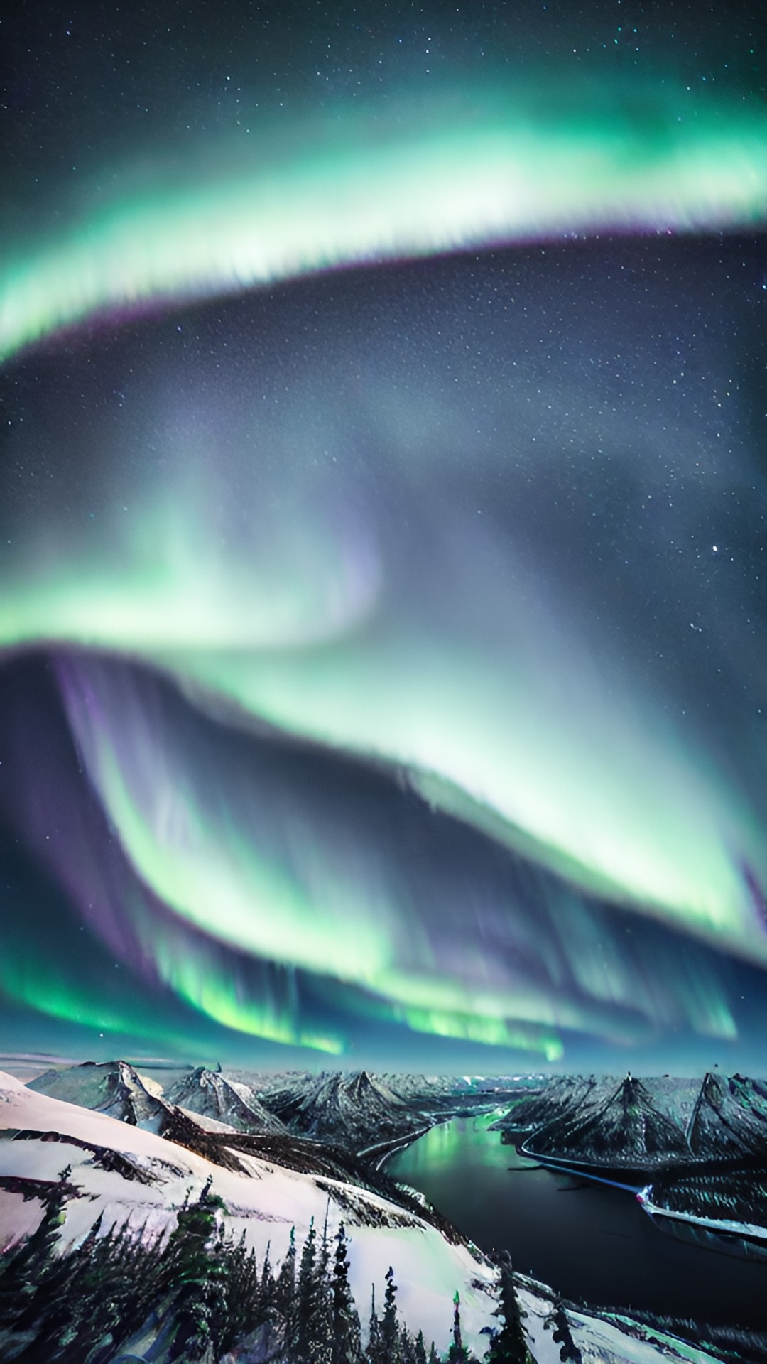 northern lights in anchorage alaska