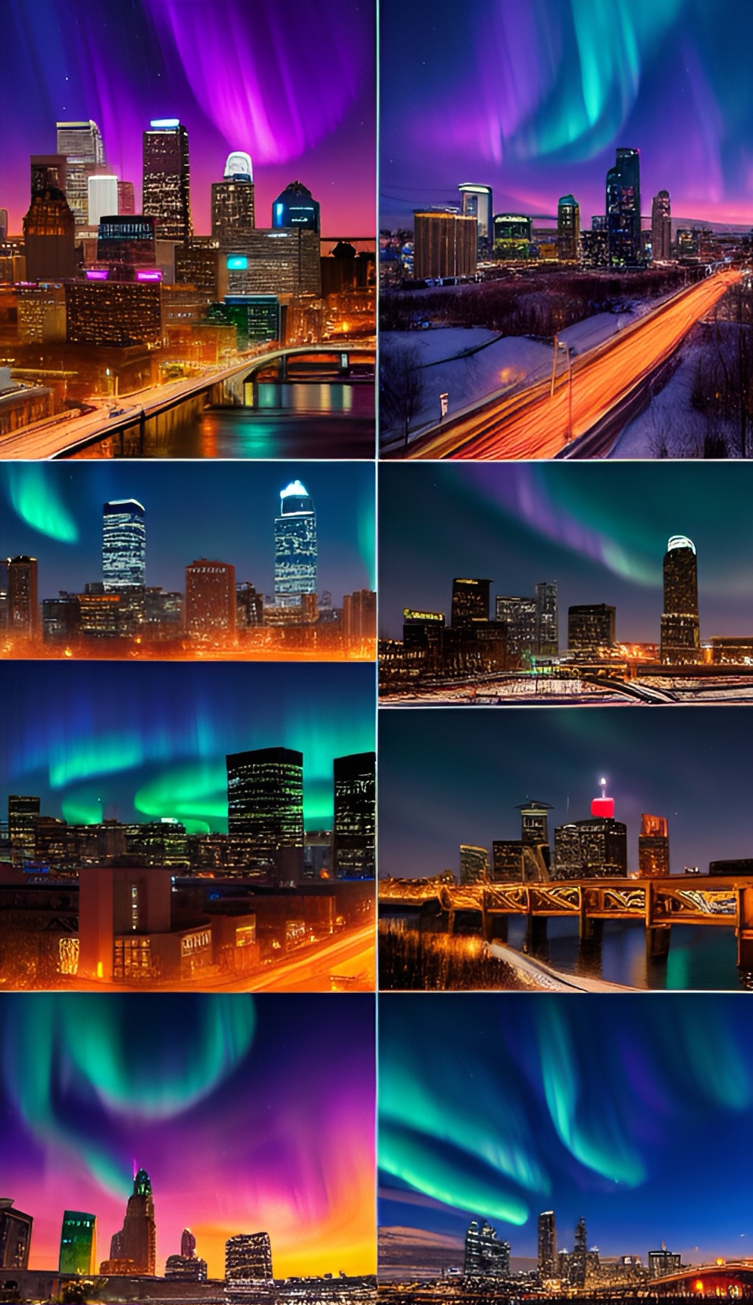 Northern Lights in Minneapolis